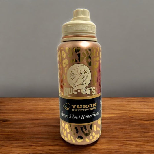 Buc-ee's Rose Gold Leopard