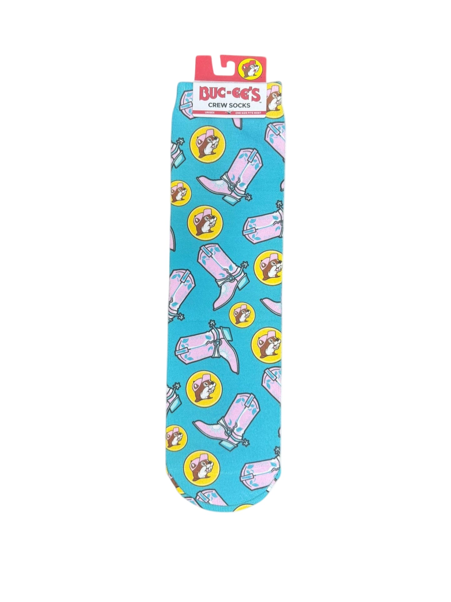 Buc-ee's Adult Crew Socks