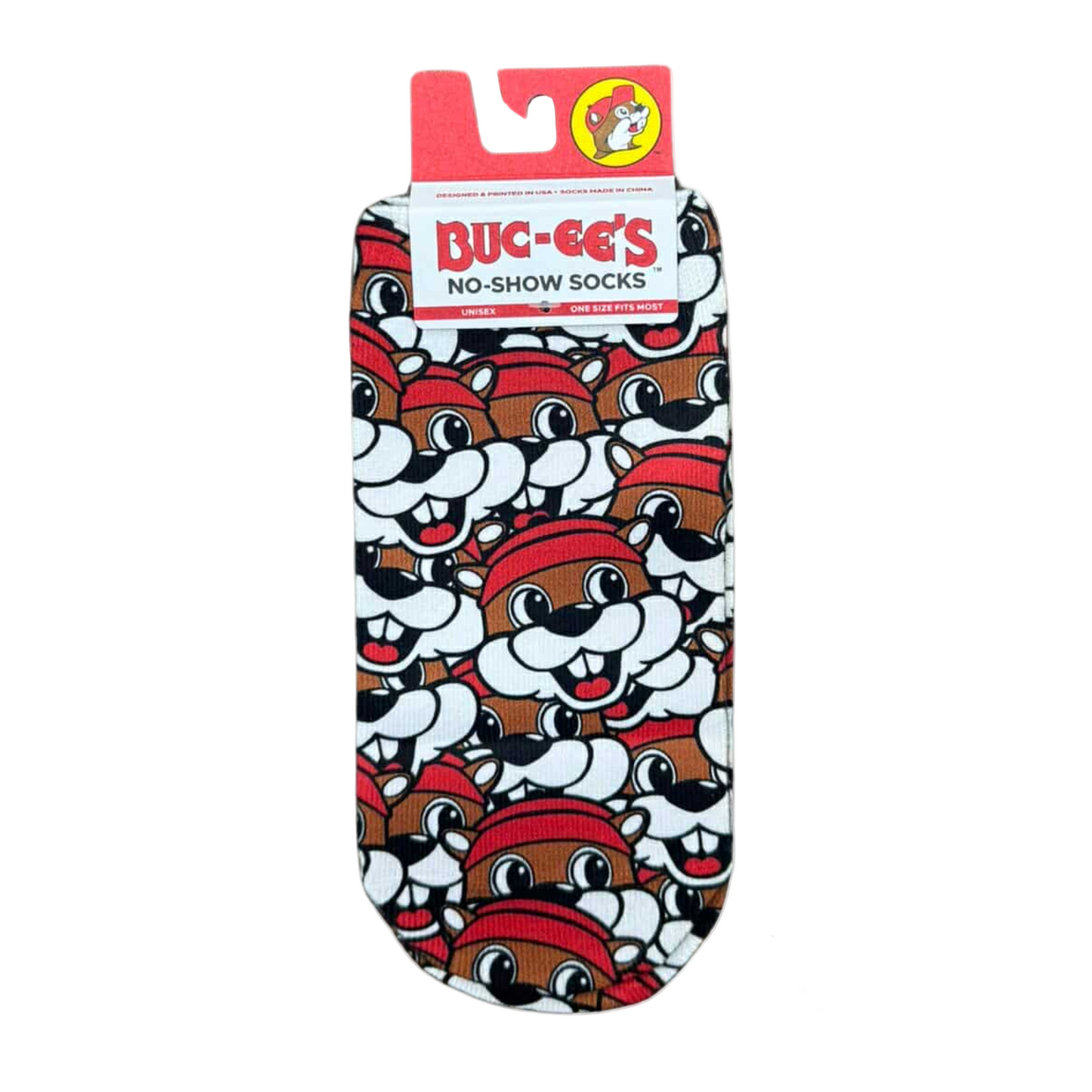 Buc-ee's No-Show "One-Size Fits Most" Socks