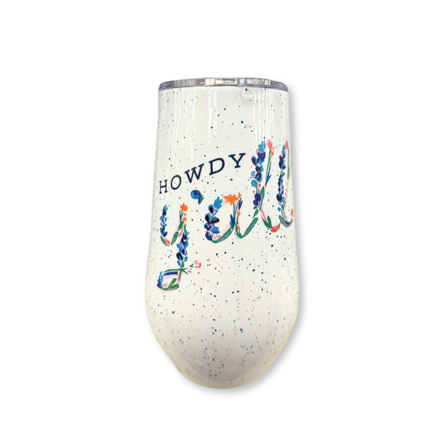 HEB Destination Holiday 16oz Howdy Yall Stemless Tumbler