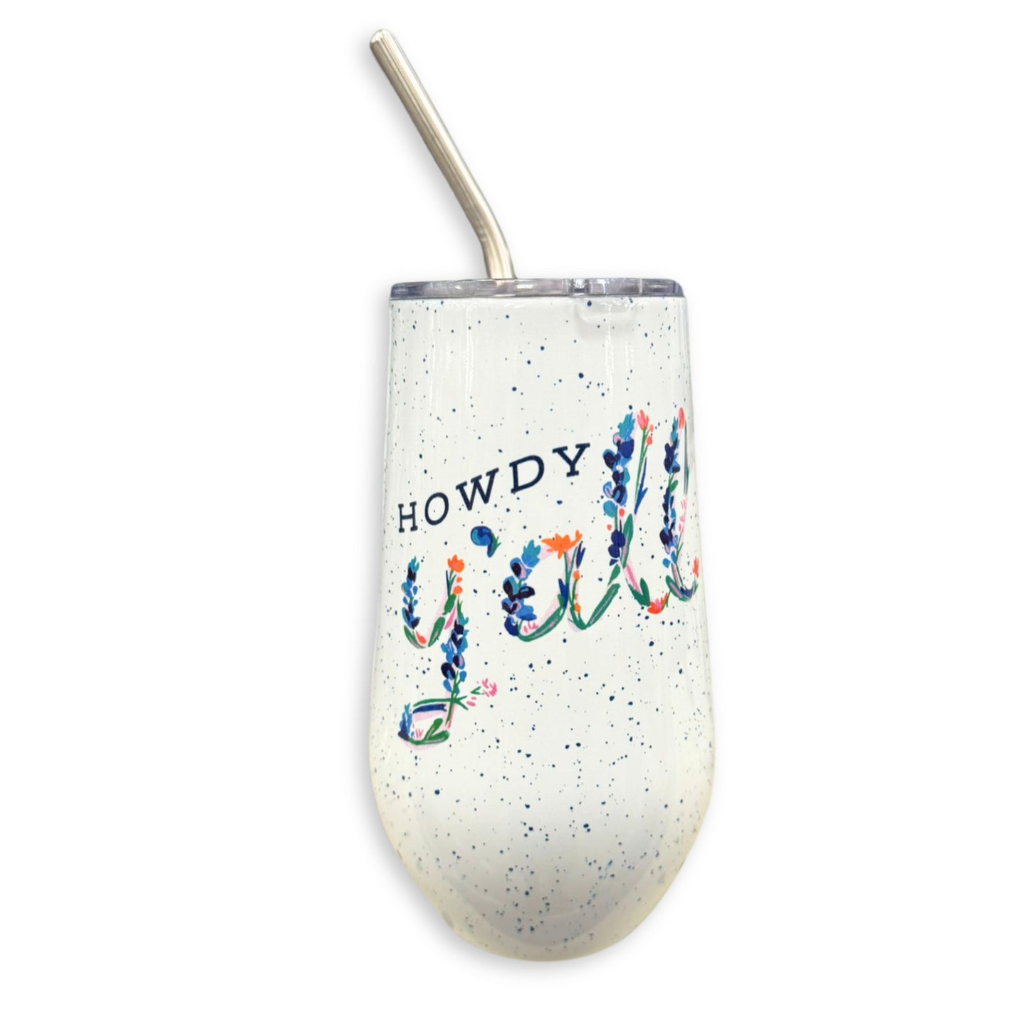 HEB Destination Holiday 16oz Howdy Yall Stemless Tumbler