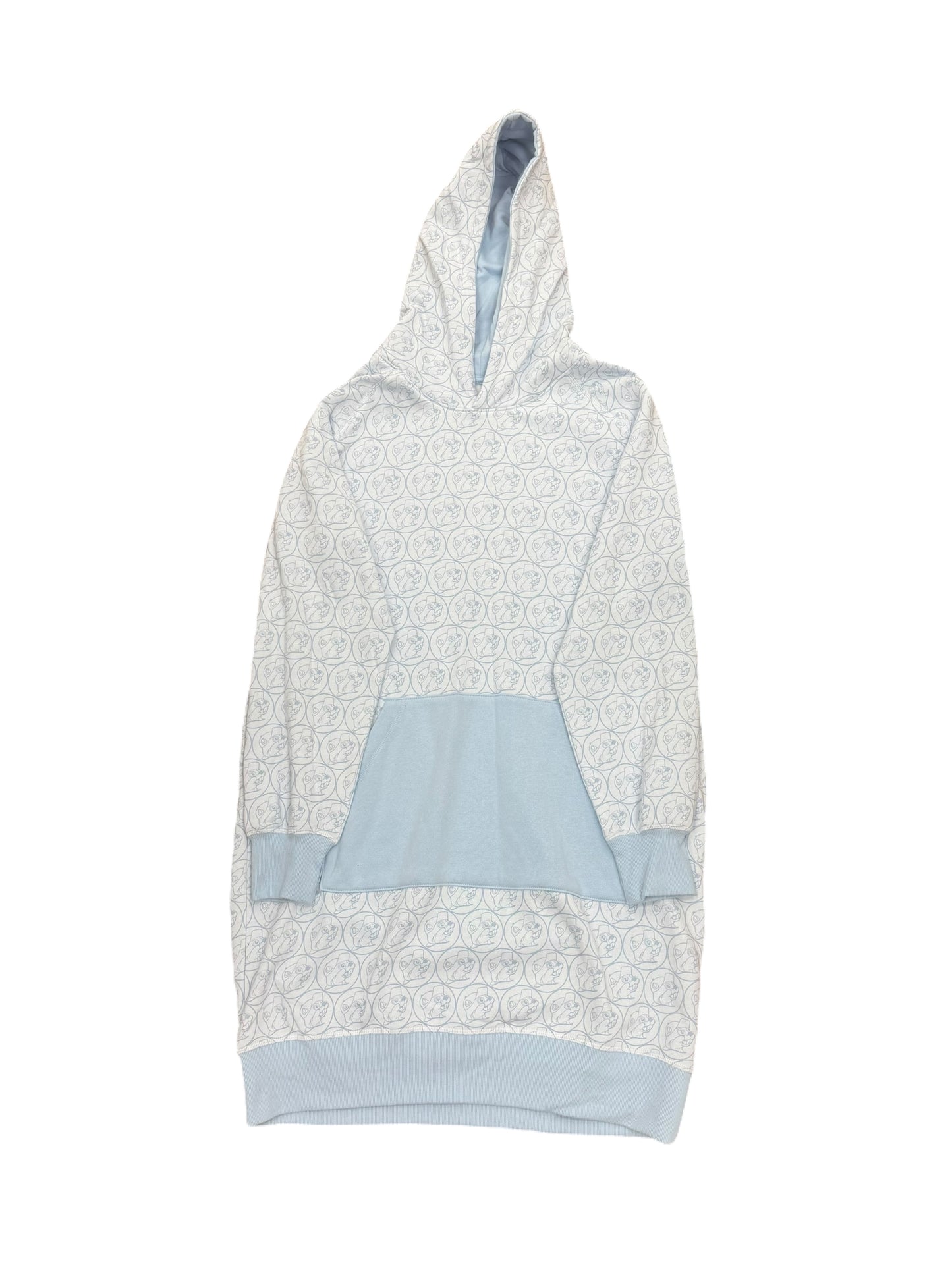 Buc-ee’s Light Blue Logo Hoodie – Cozy Pullover Sweatshirt