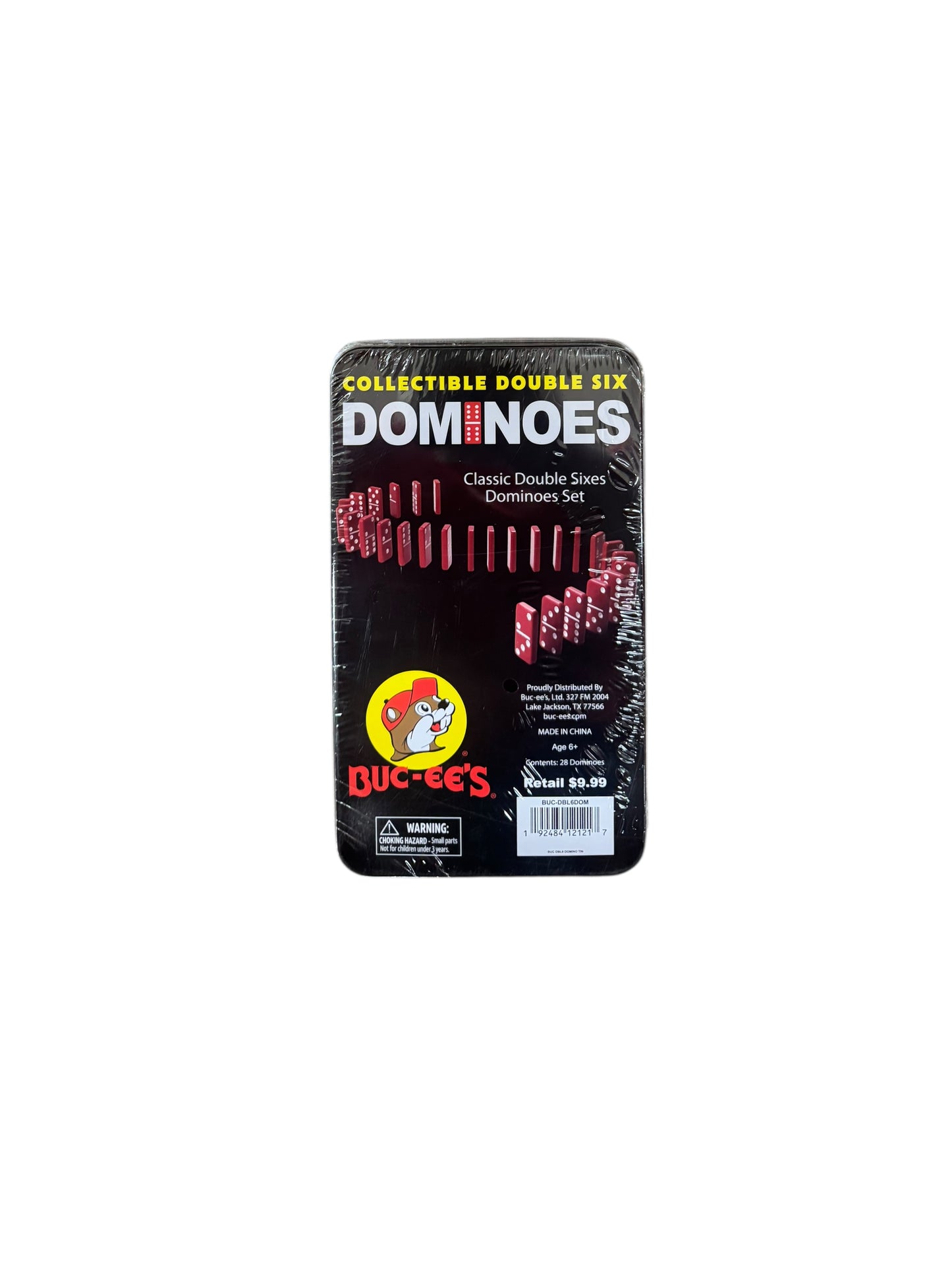 Buc-ee’s Collectible Double Six Dominoes Set