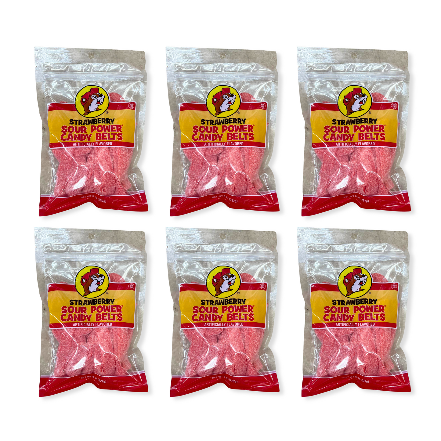 Buc-ee's Sour Power Candy Belts buc ees buc ee's bucees buccees buc-ees