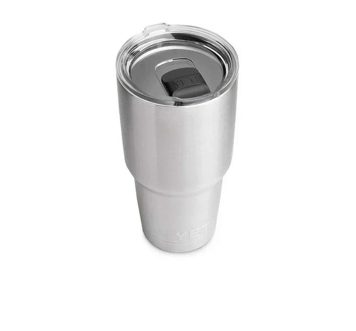 Yeti Cooler Travel Mug Coffee Cup Vacuum Insulated 30oz, Silver