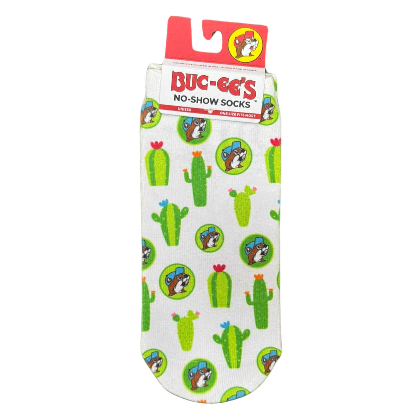 Buc-ee's No-Show "One-Size Fits Most" Socks