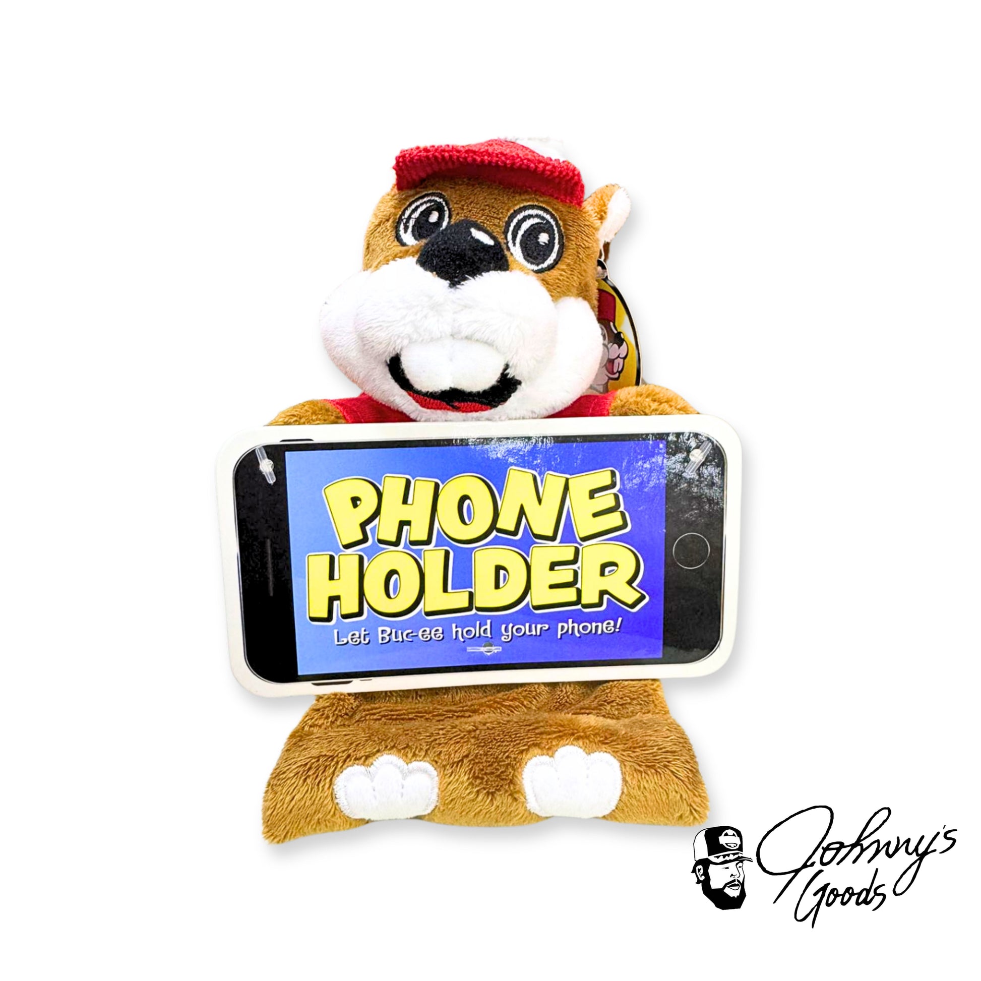 Buc-ee's Plush Stuffed Toy Phone Holder buc ees buc ee's bucees buccees buc-ees