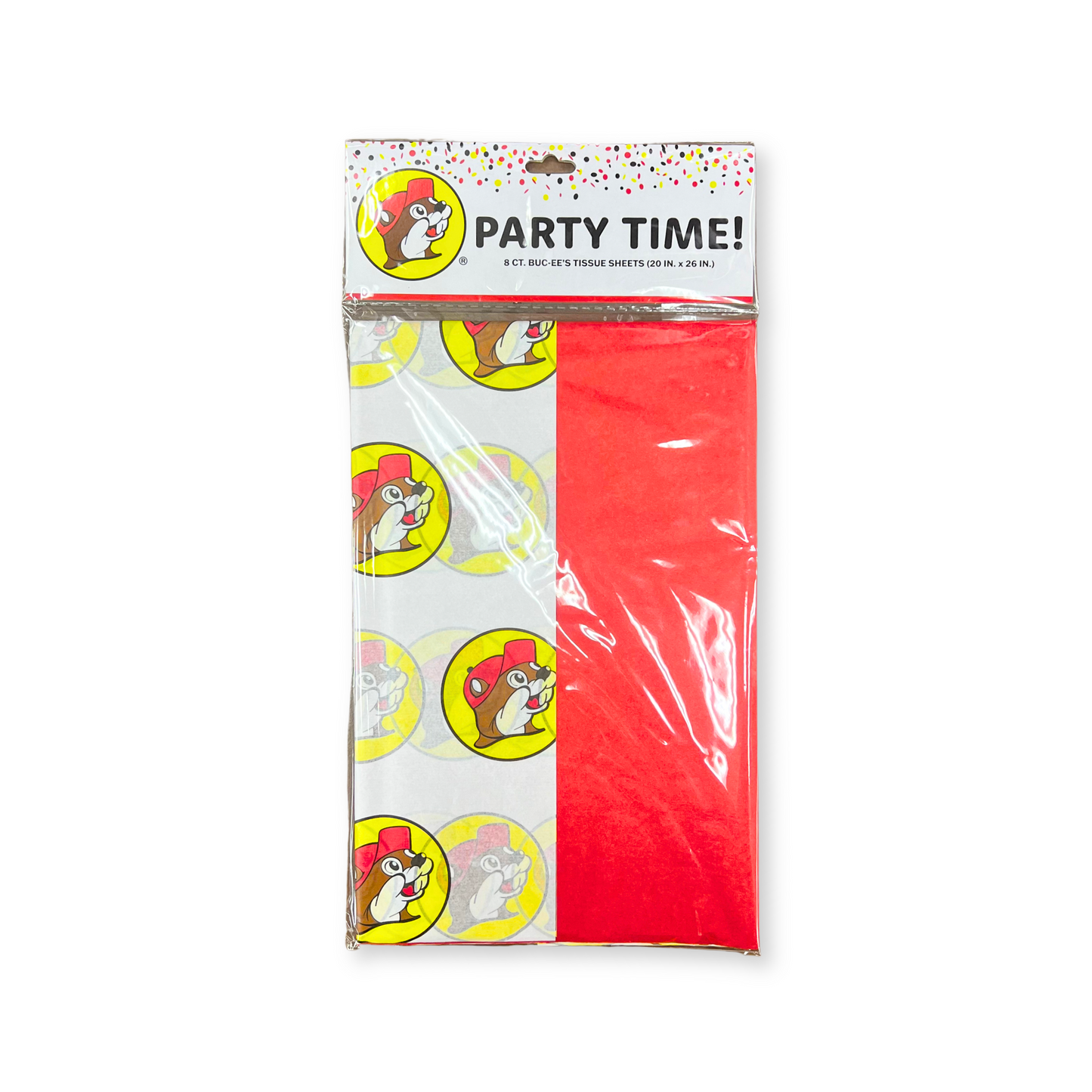 Buc-ee's Party Tissue Paper Sheets buc ees buc ee's bucees buccees buc-ees