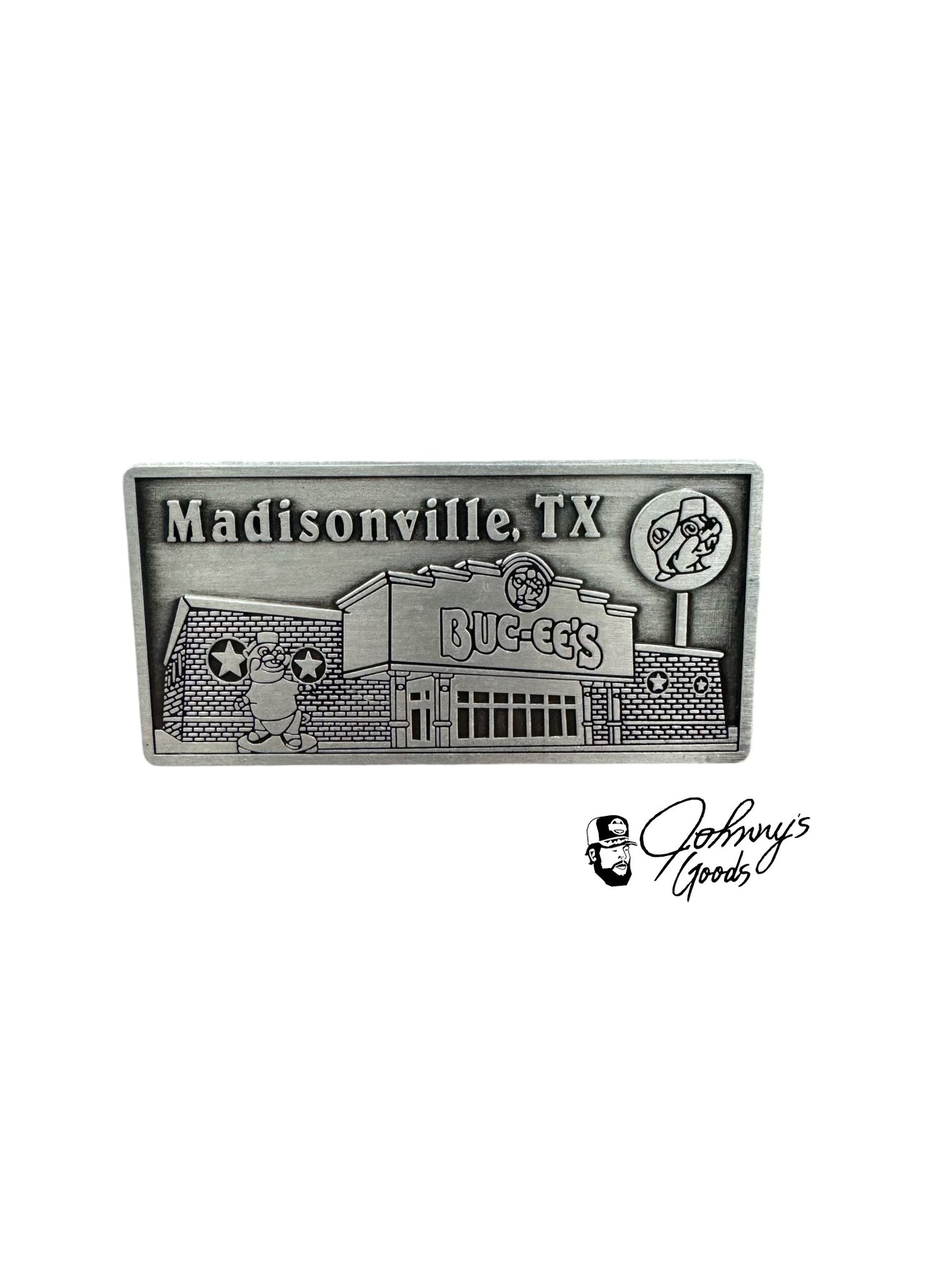 Buc-ee's Silver Magnet
