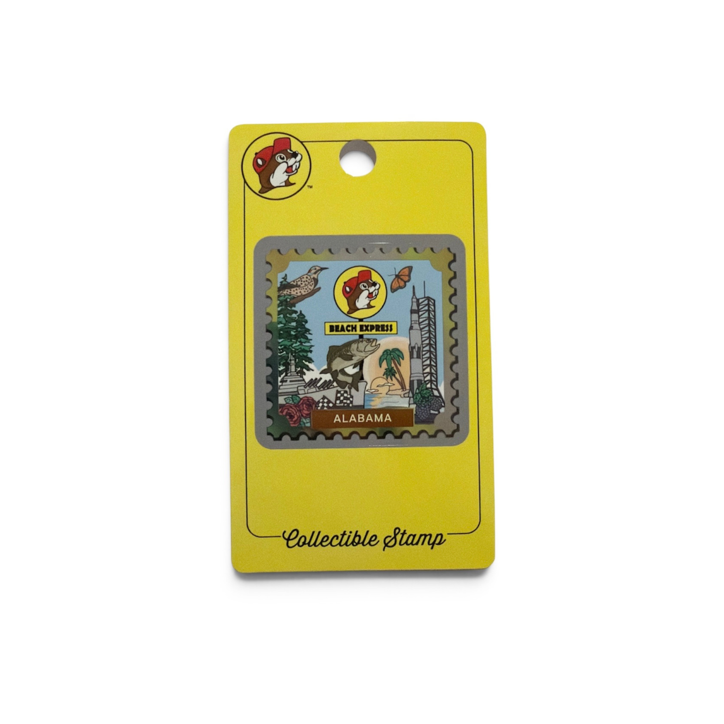 Buc-ee’s Alabama Beach Express Collectible Stamp