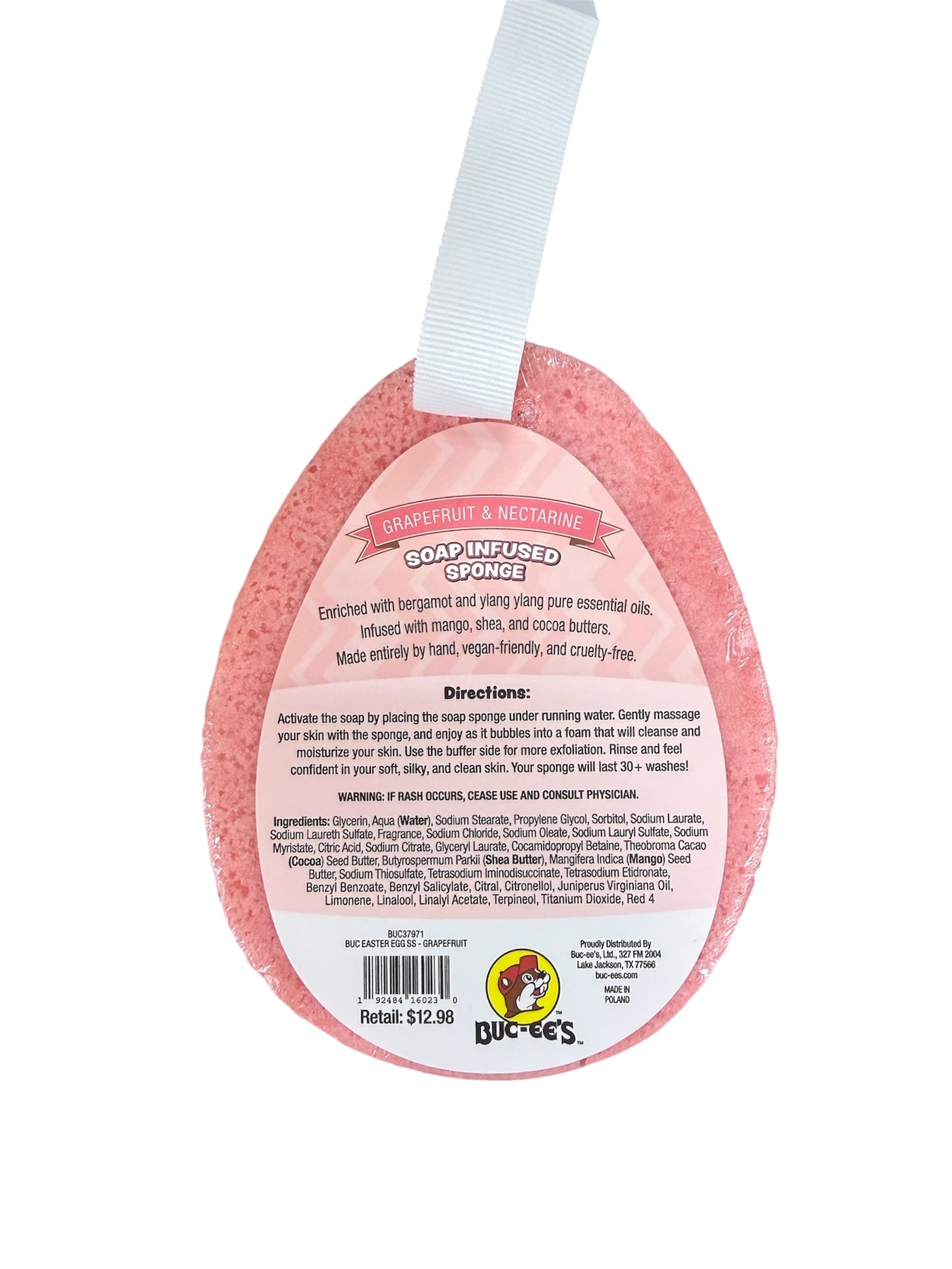 Buc-ee’s Easter Bath Bombs & Soap Infused Sponges – Spring Collection