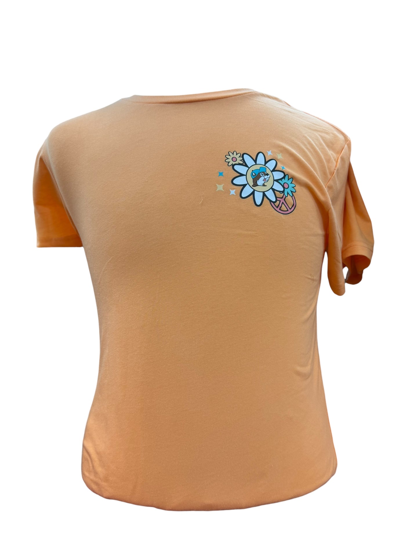 Buc-ee’s “I Deserve a Little Treat” Floral T-Shirt – Orange
