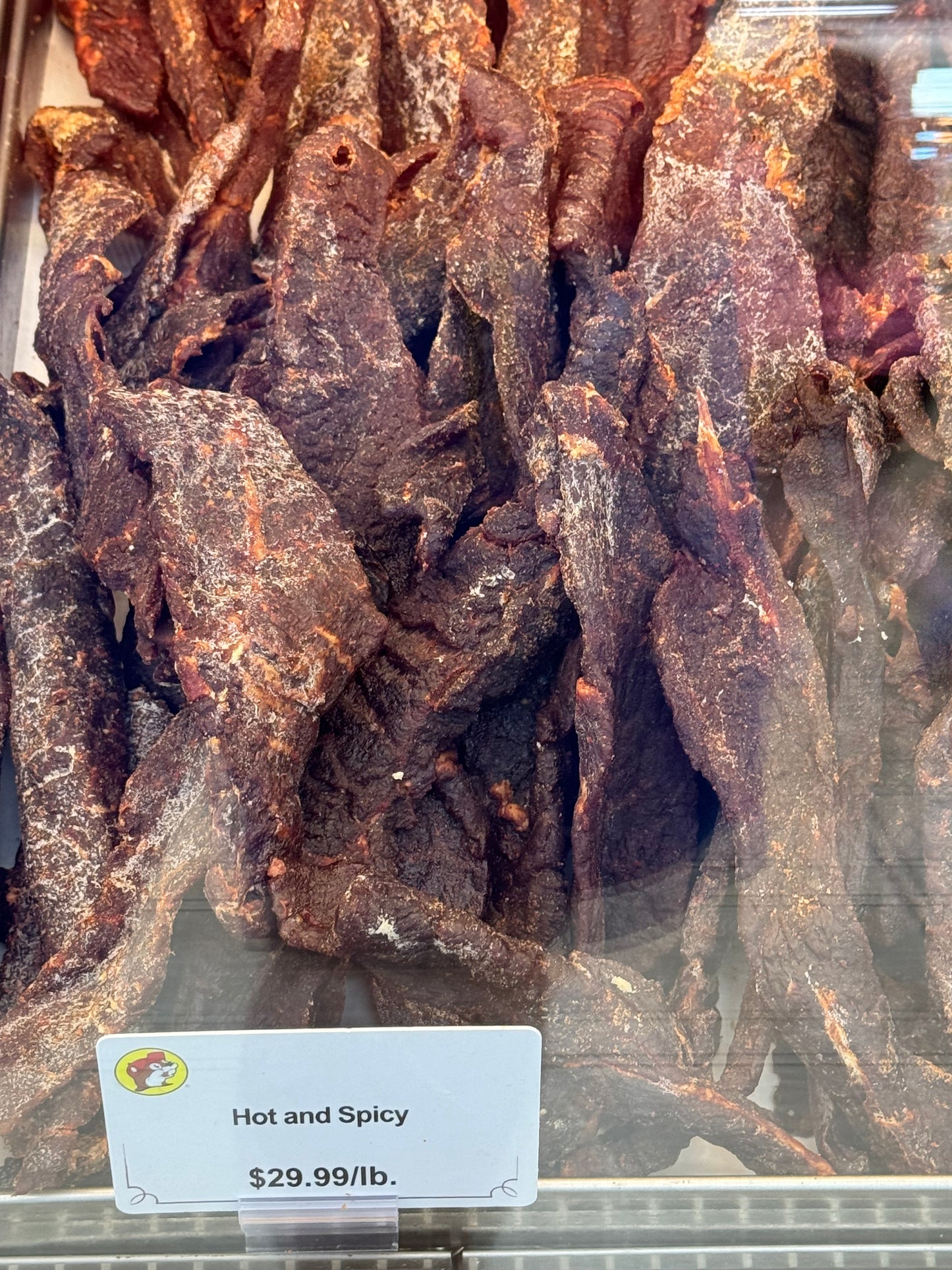 Fresh Beef Jerky, 1 pound buc ees buc ee's bucees buccees buc-ees