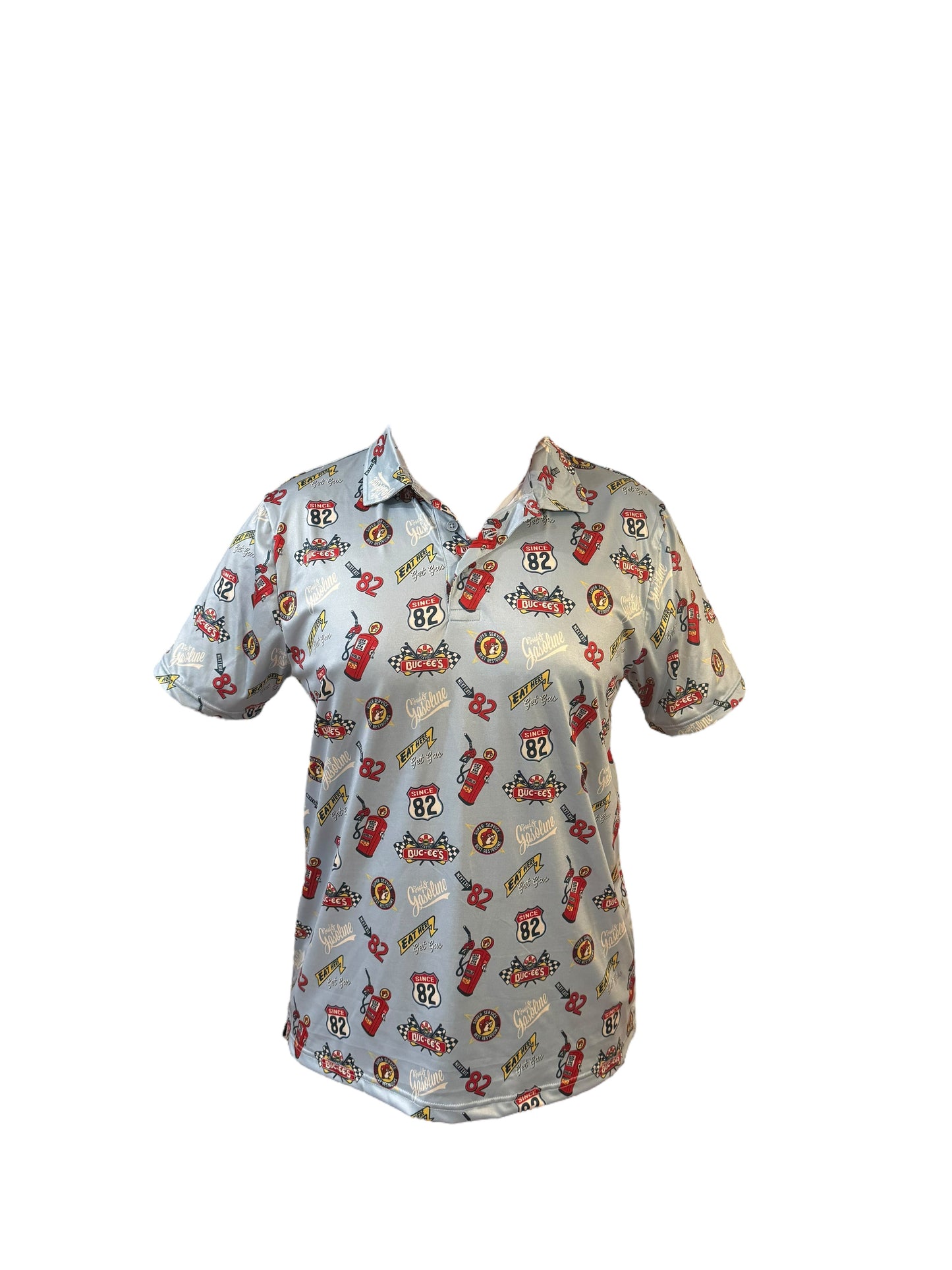 Buc-ee’s Men’s Logo Gas Station Polo