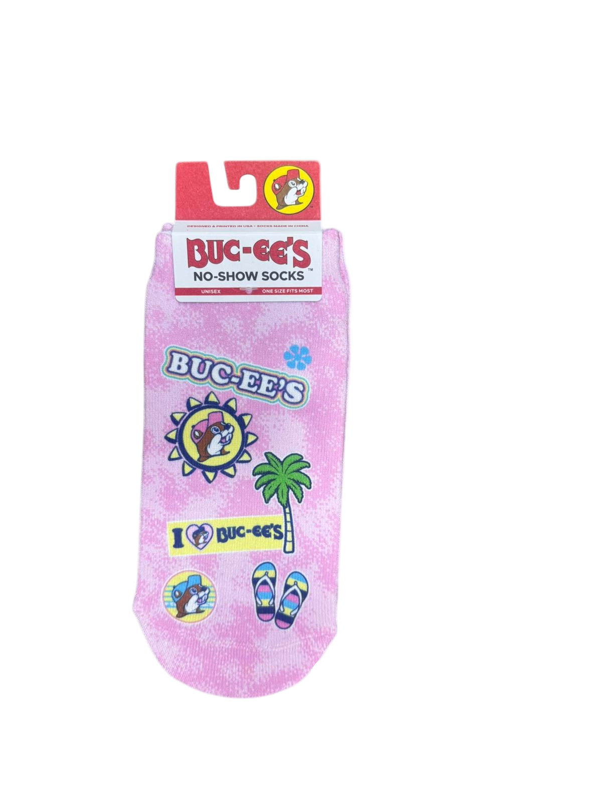 Buc-ee's No-Show "One-Size Fits Most" Socks