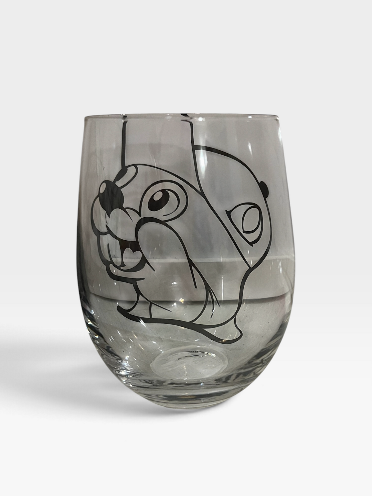 Buc-ee’s Beaver Stemless Wine Glass