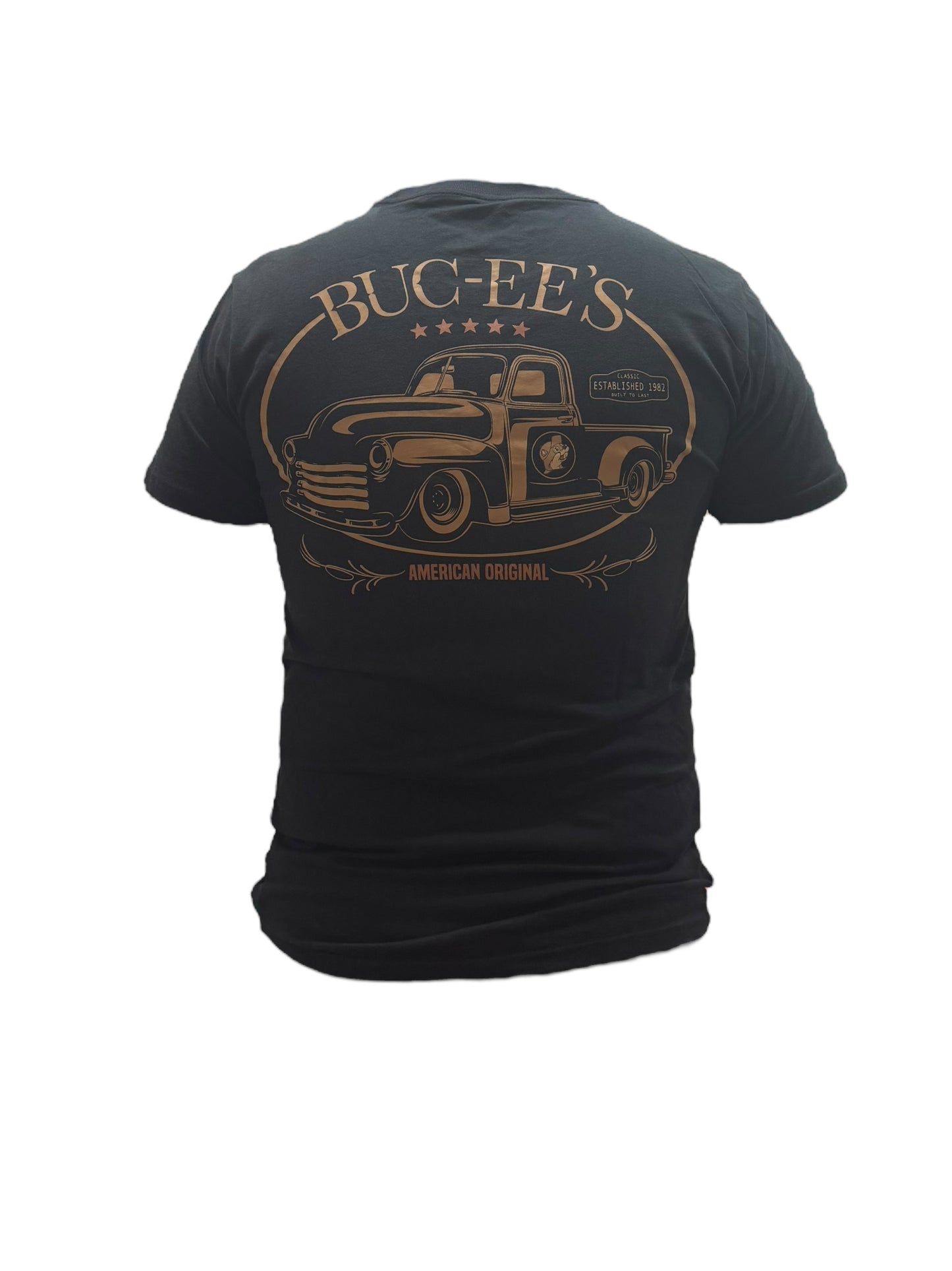 Buc-ee’s Black and Gold American Original Tshirt 2025
