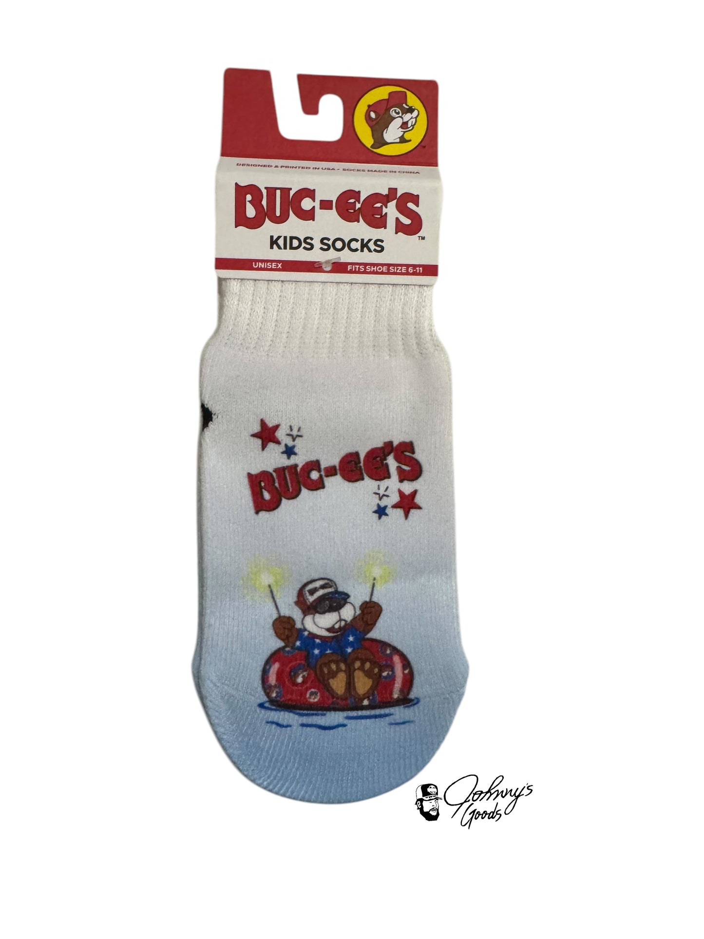 Buc-ee’s July 4th 2025 Socks