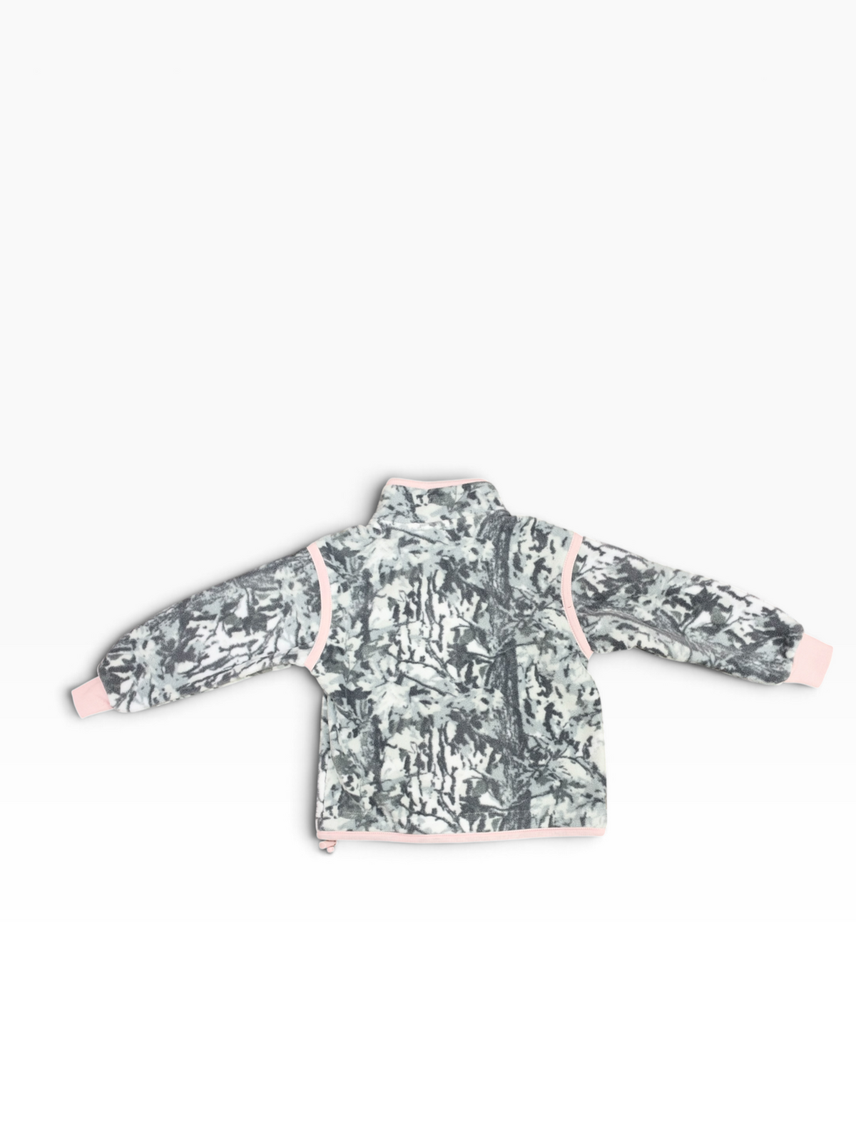 Buc-ee’s Women’s Pink & Gray Camo Fleece Jacket