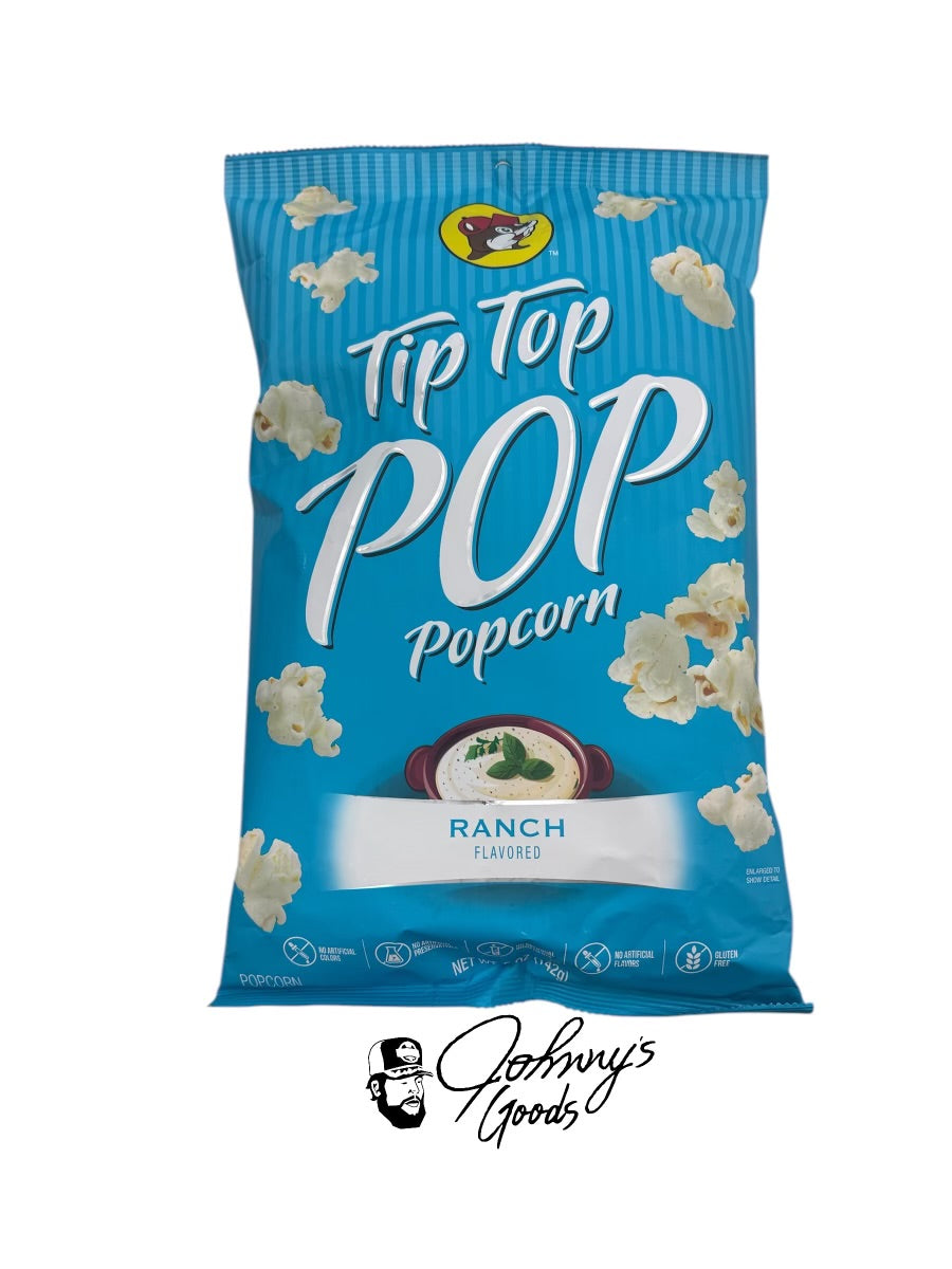 Buc-ee’s Tip Top Popcorn – Delicious Popcorn in 8 Flavor Varieties (Butter, White Cheddar, Dill Pickle & More)