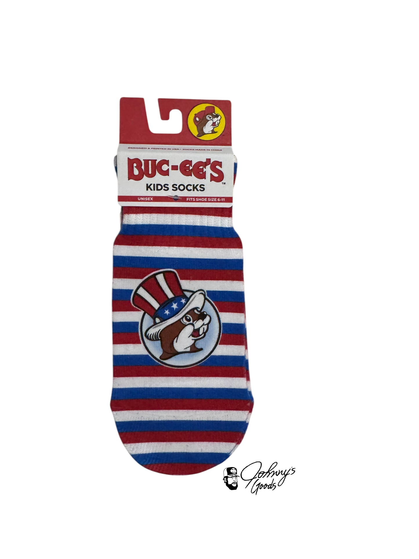 Buc-ee’s July 4th 2025 Socks