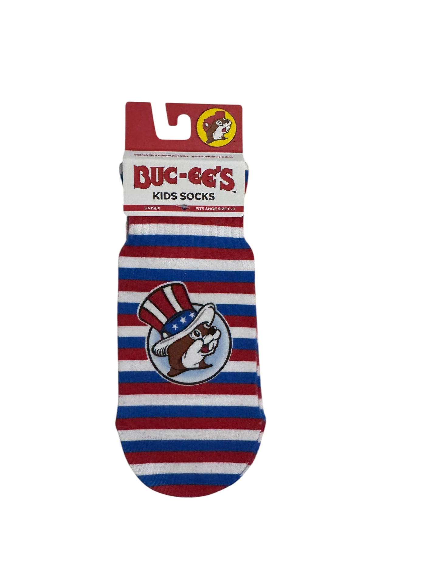 Buc-ee’s July 4th 2025 Socks