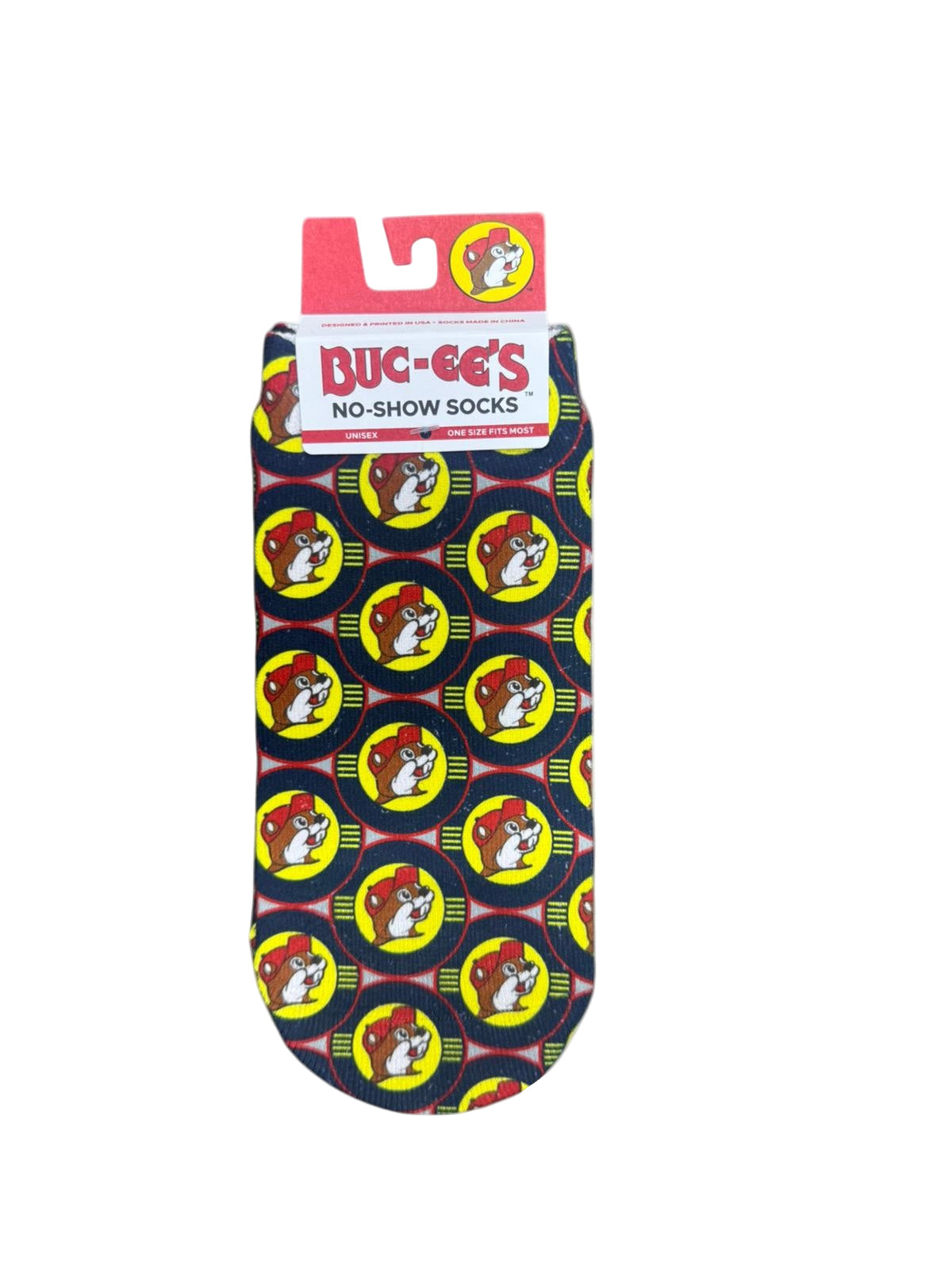 Buc-ee's No-Show "One-Size Fits Most" Socks