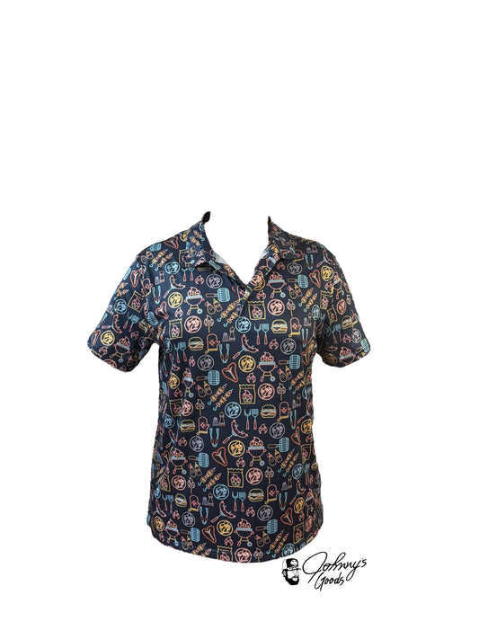 Buc-ee’s Men’s Logo BBQ Polo