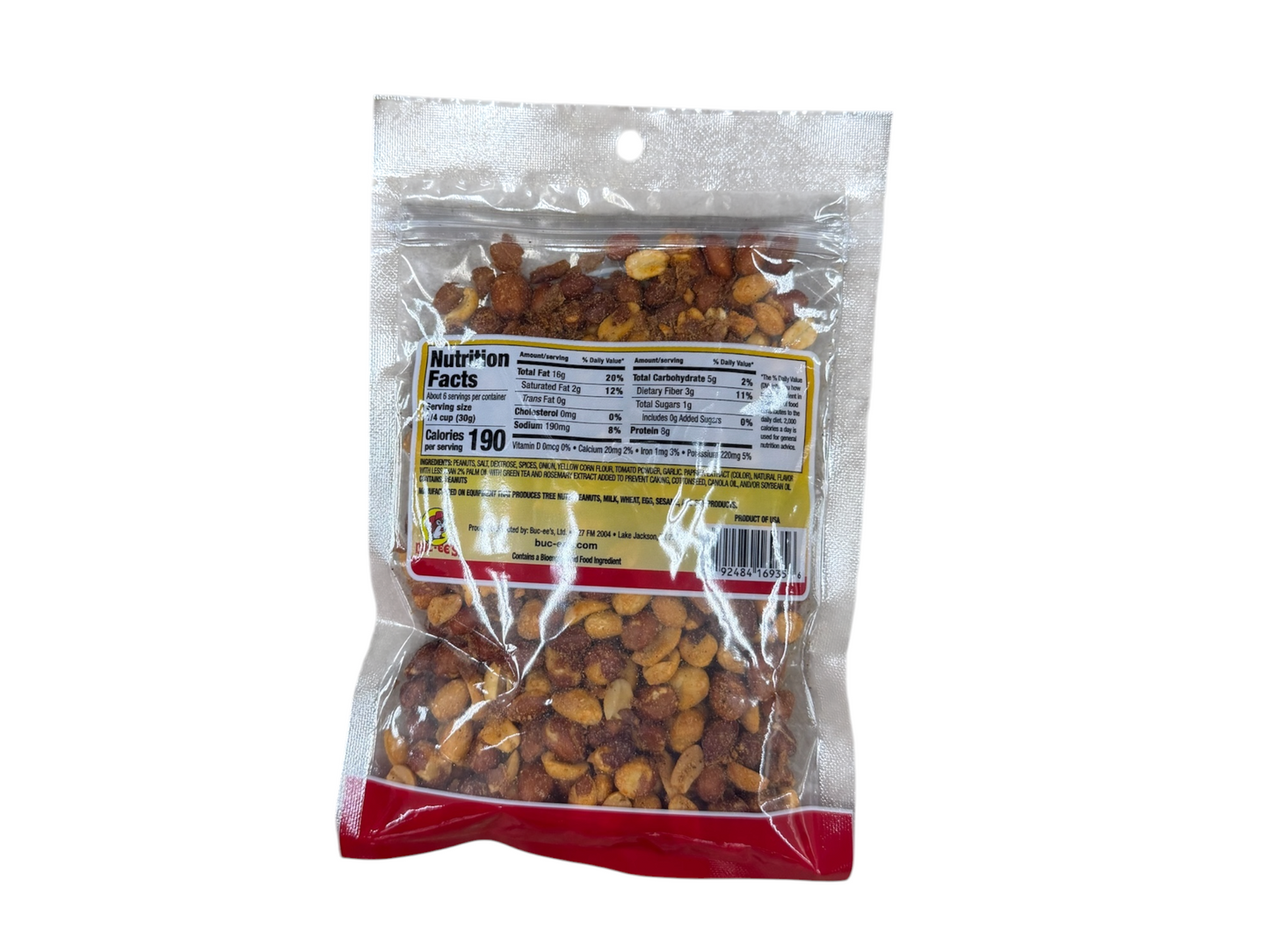 Buc-ee’s Southern Fried Peanuts Variety Pack – Cajun, Salted & Dill Pickle Flavors – 7 oz Bags