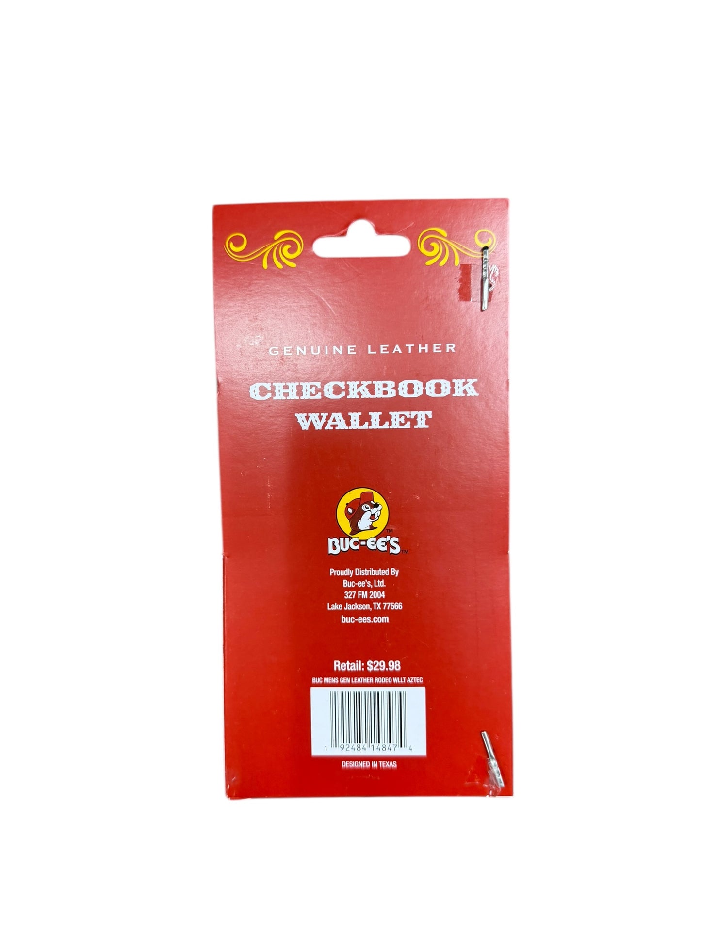 Buc-ee’s Genuine Leather Wallet Collection – Tri-Fold, Bi-Fold & Checkbook Style