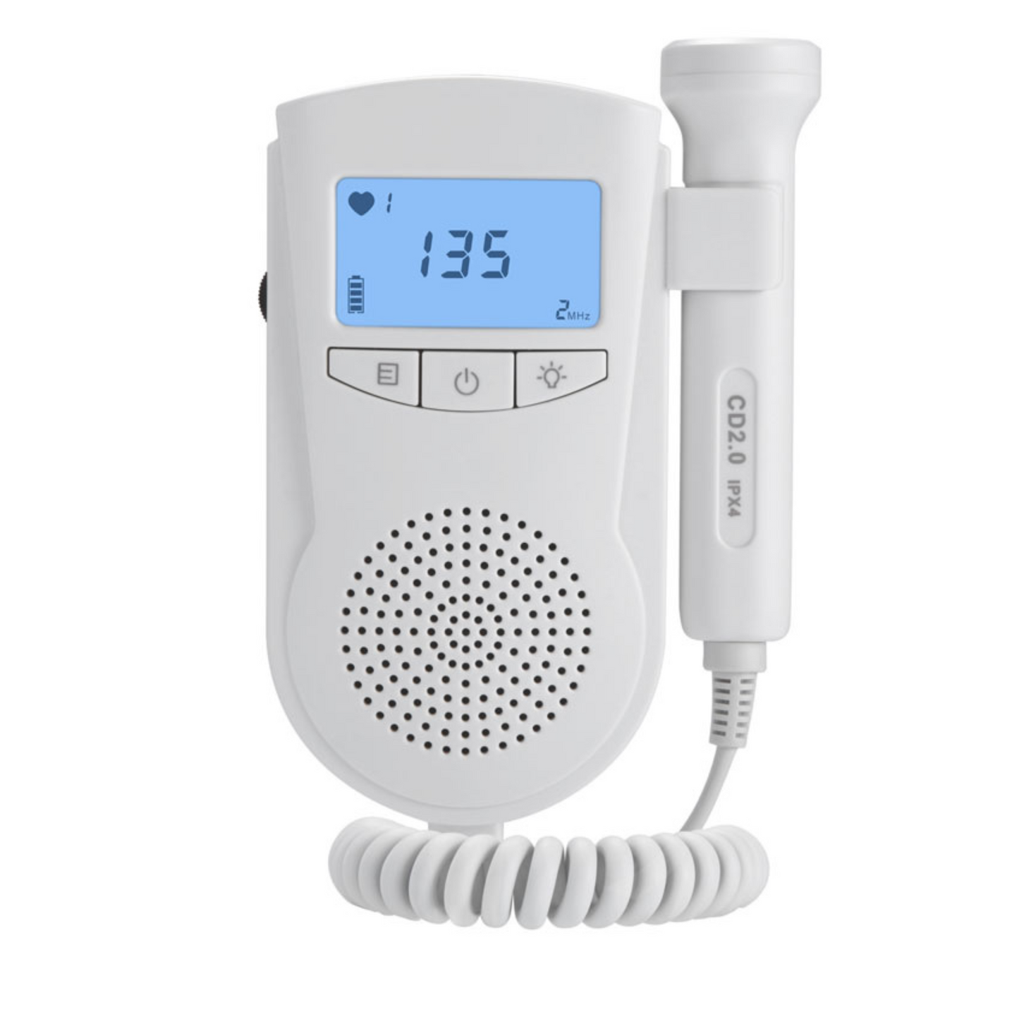 Mericonn FD200 Fetal Doppler – Hear Baby’s Heartbeat at Home