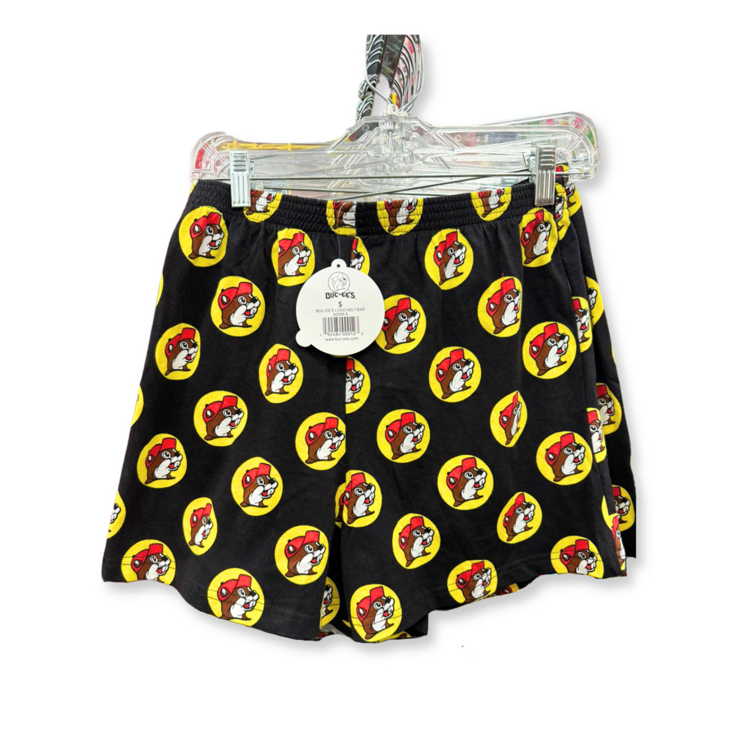 Buc-ee's Adult Black Boxers Logo buc ees buc ee's bucees buccees buc-ees