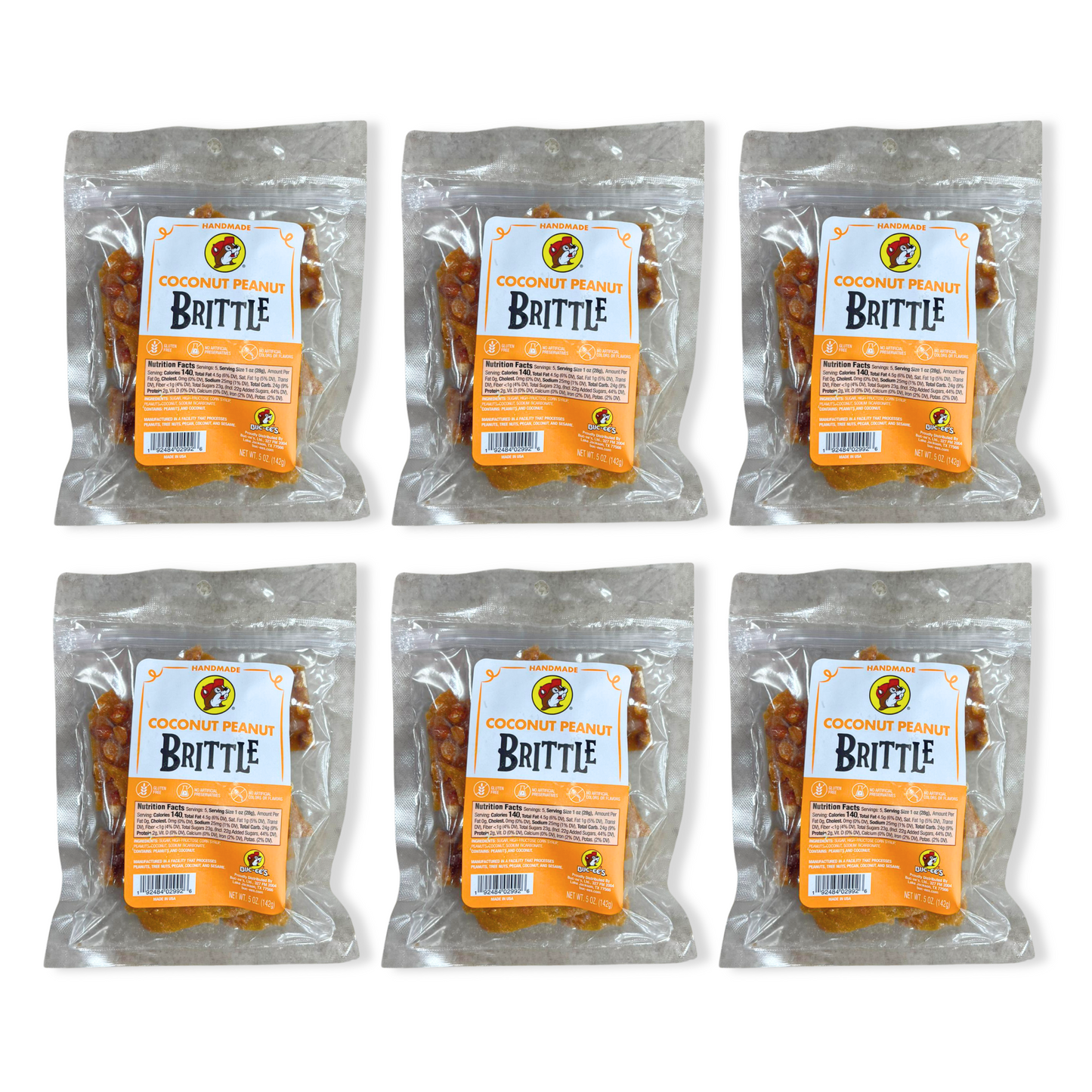 Buc-ee's Handmade Peanut Brittle buc ees buc ee's bucees buccees buc-ees