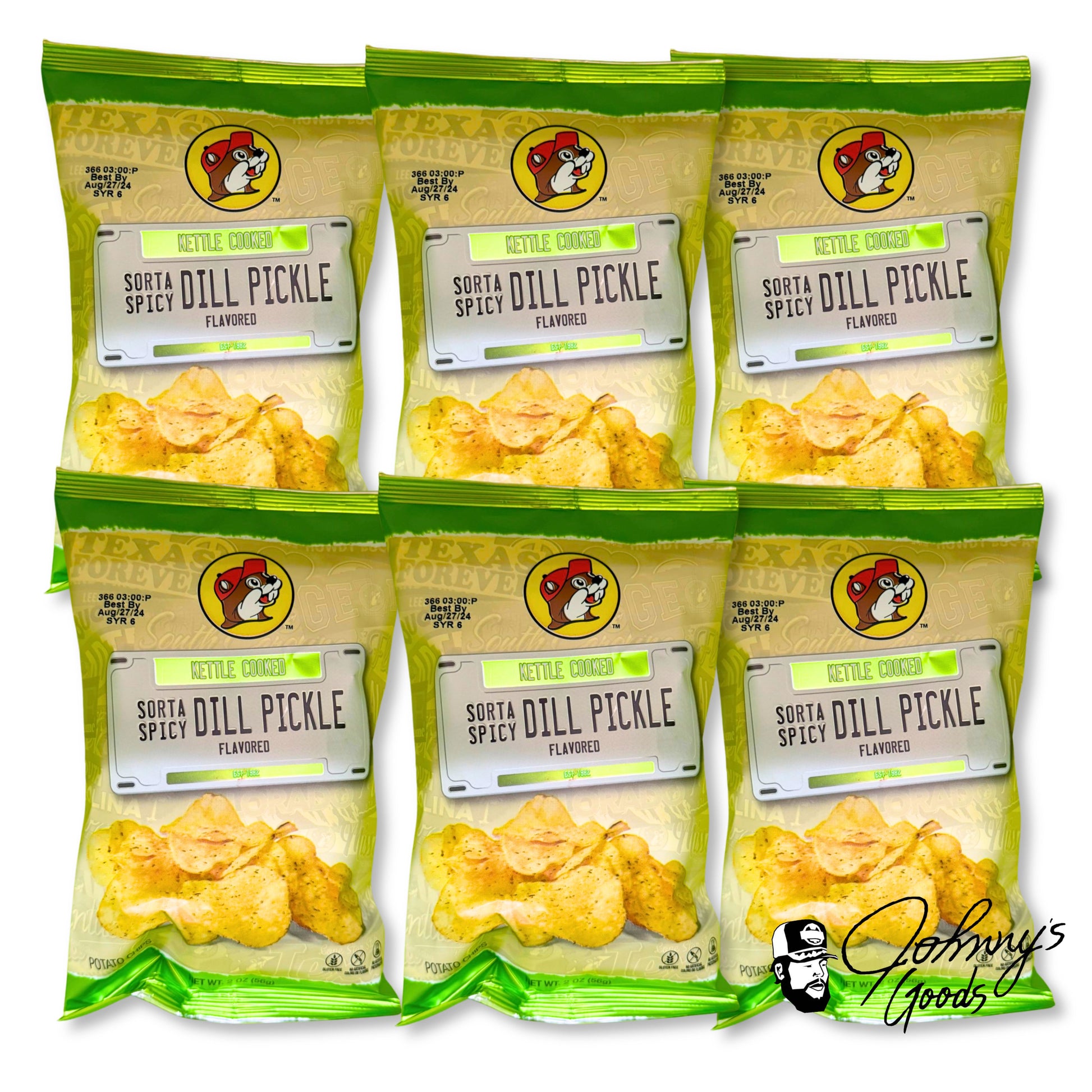 Buc-ee's Kettle Cooked Potato Chips Flavored buc ees buc ee's bucees buccees buc-ees