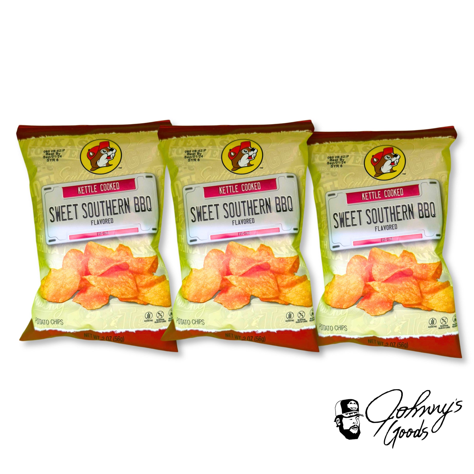 Buc-ee's Kettle Cooked Potato Chips Flavored buc ees buc ee's bucees buccees buc-ees