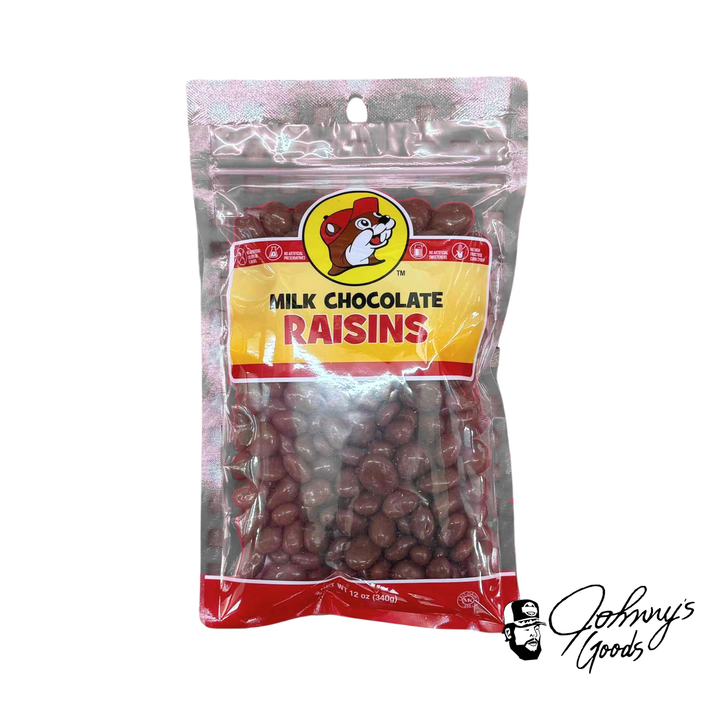 Buc-ee's Milk Chocolate Raisins buc ees buc ee's bucees buccees buc-ees