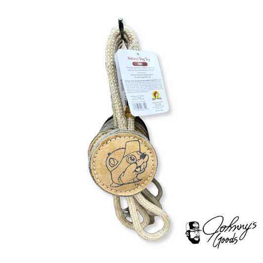 Buc-ee's Natural Dog Toy Disc LP buc ees buc ee's bucees buccees buc-ees