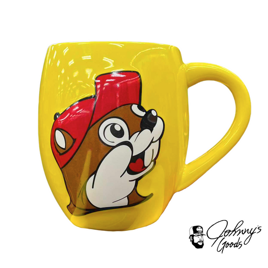 Buc-ee's Yellow Beaver Believer Mug, Buc-ee's Coffee Mug, Buc-ee's Beaver Logo Mug, Yellow Buc-ee's Mug, Buc-ee’s Official Mug