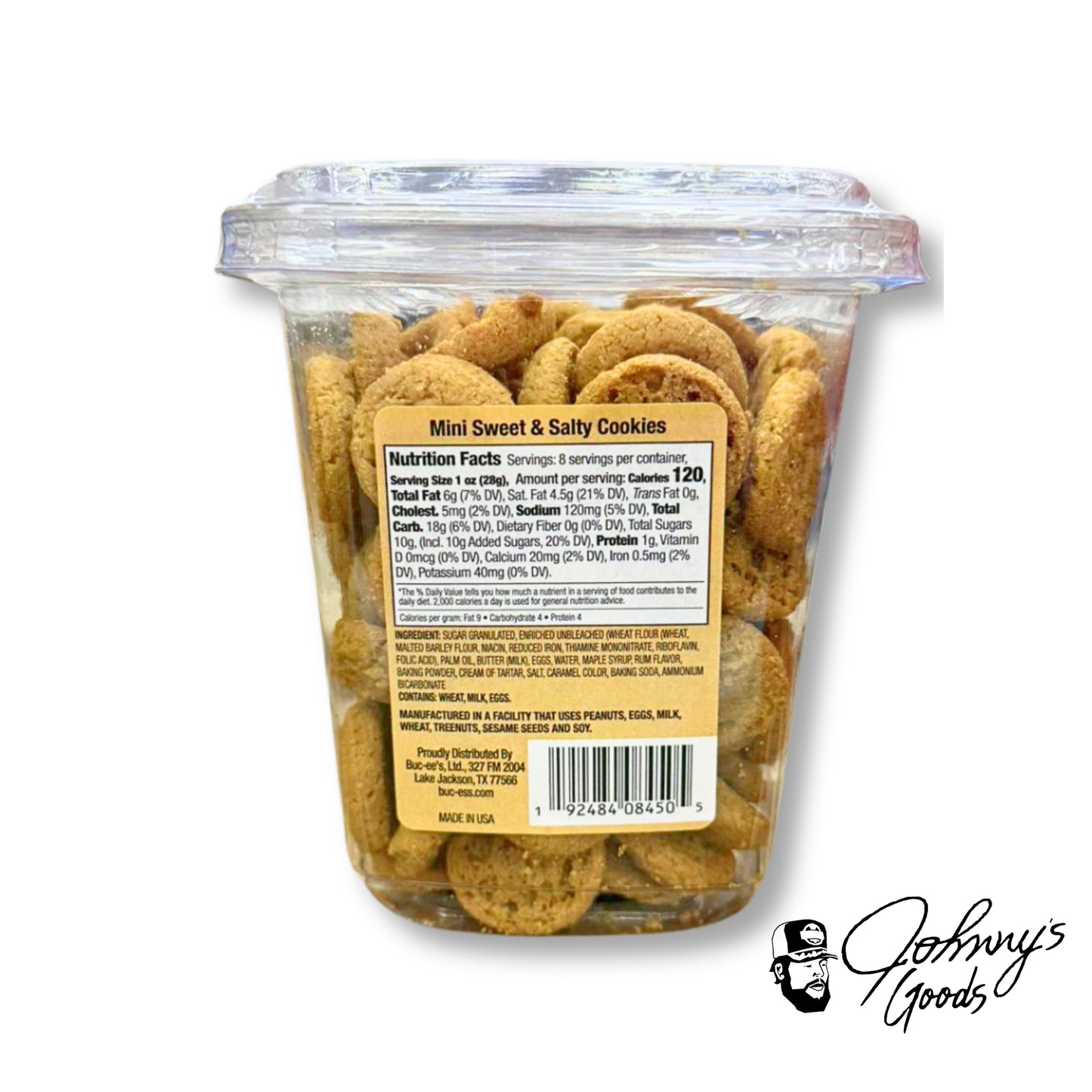 Best Sweet and Salty Snacks, Buc-ee's Snack Bites, Buttery Mini Cookies, Bite-Sized Cookies, Snack Cookies