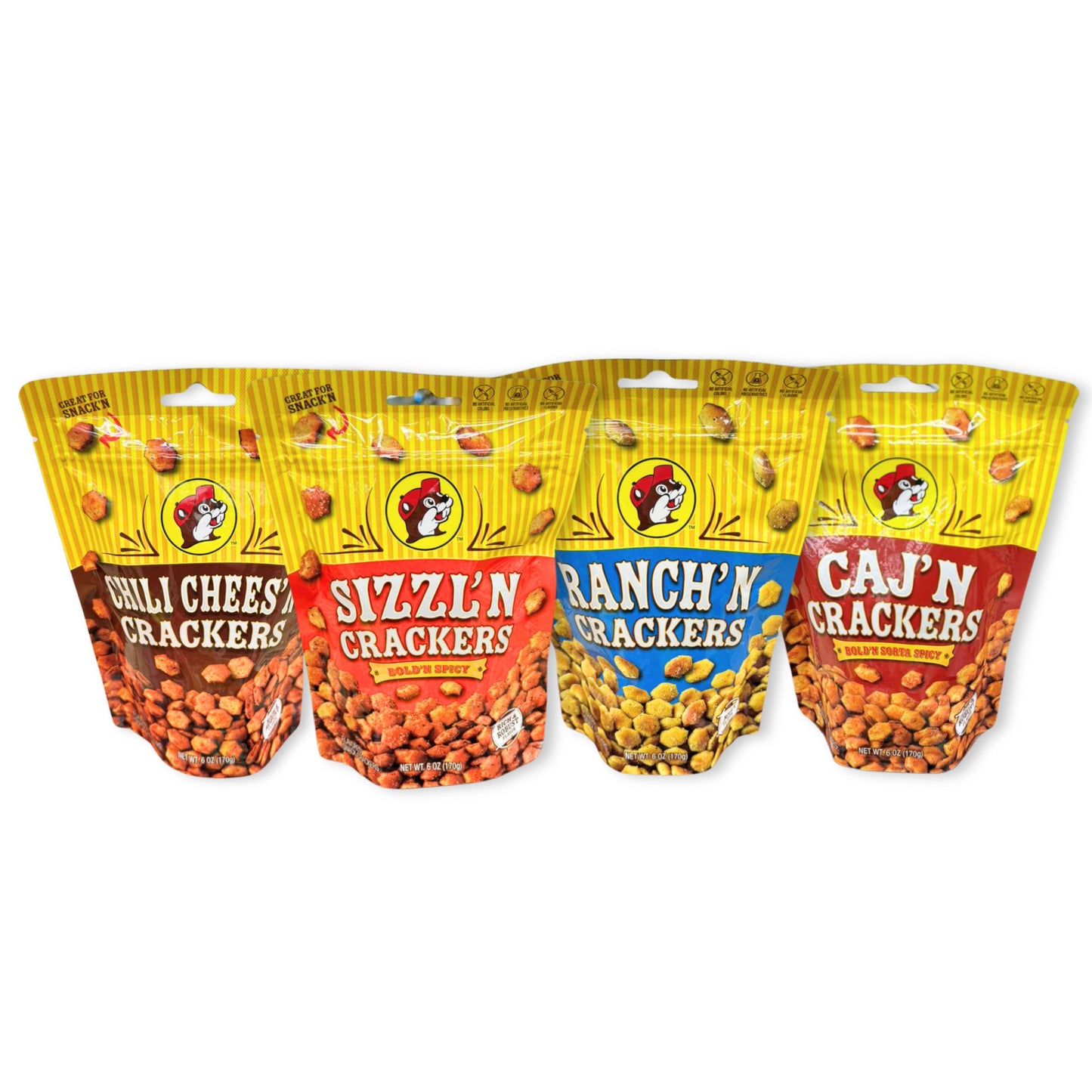 Buc-ee’s Crackers, Crispy Crackers, Crunchy Snack Crackers, Snack Crackers, Buc-ee’s Snacks