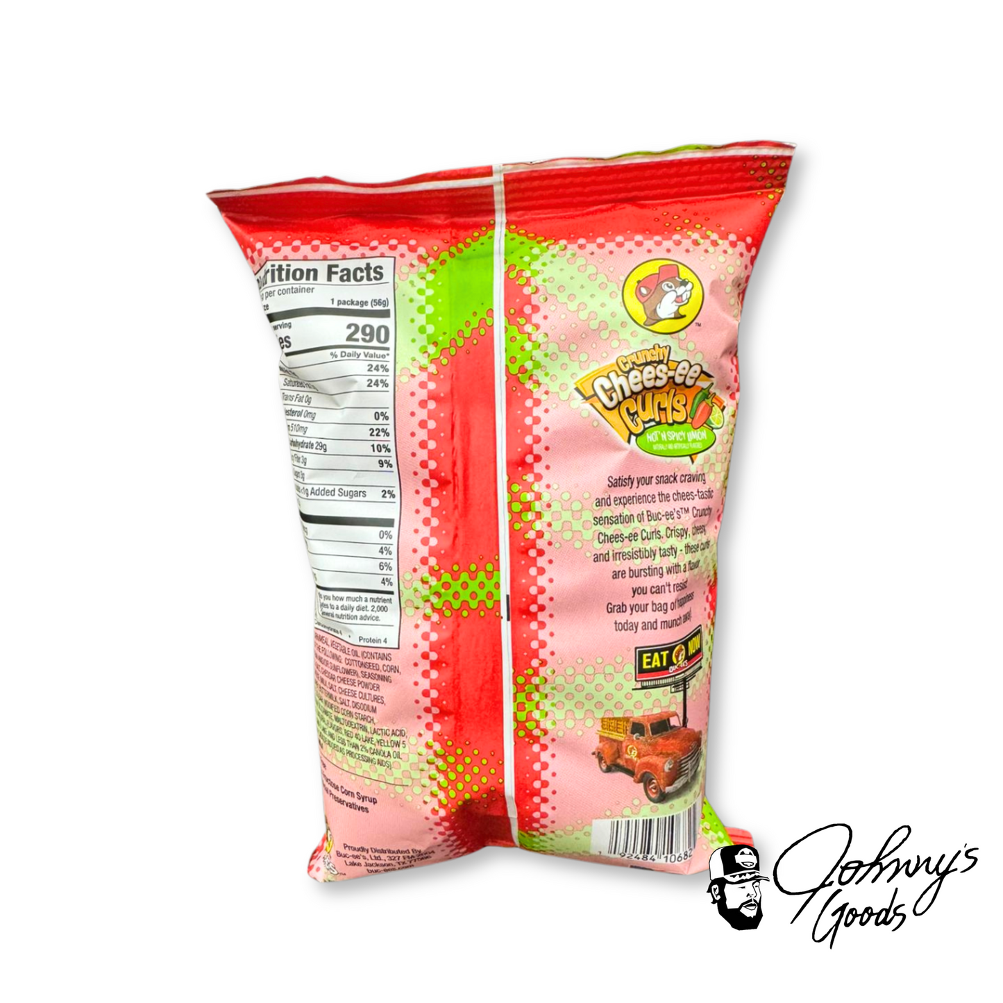 Buc-ee's Crunchy Chees-ee Curls – Hot N Spicy, Limón, & Original Flavors – Bold & Cheesy Snack