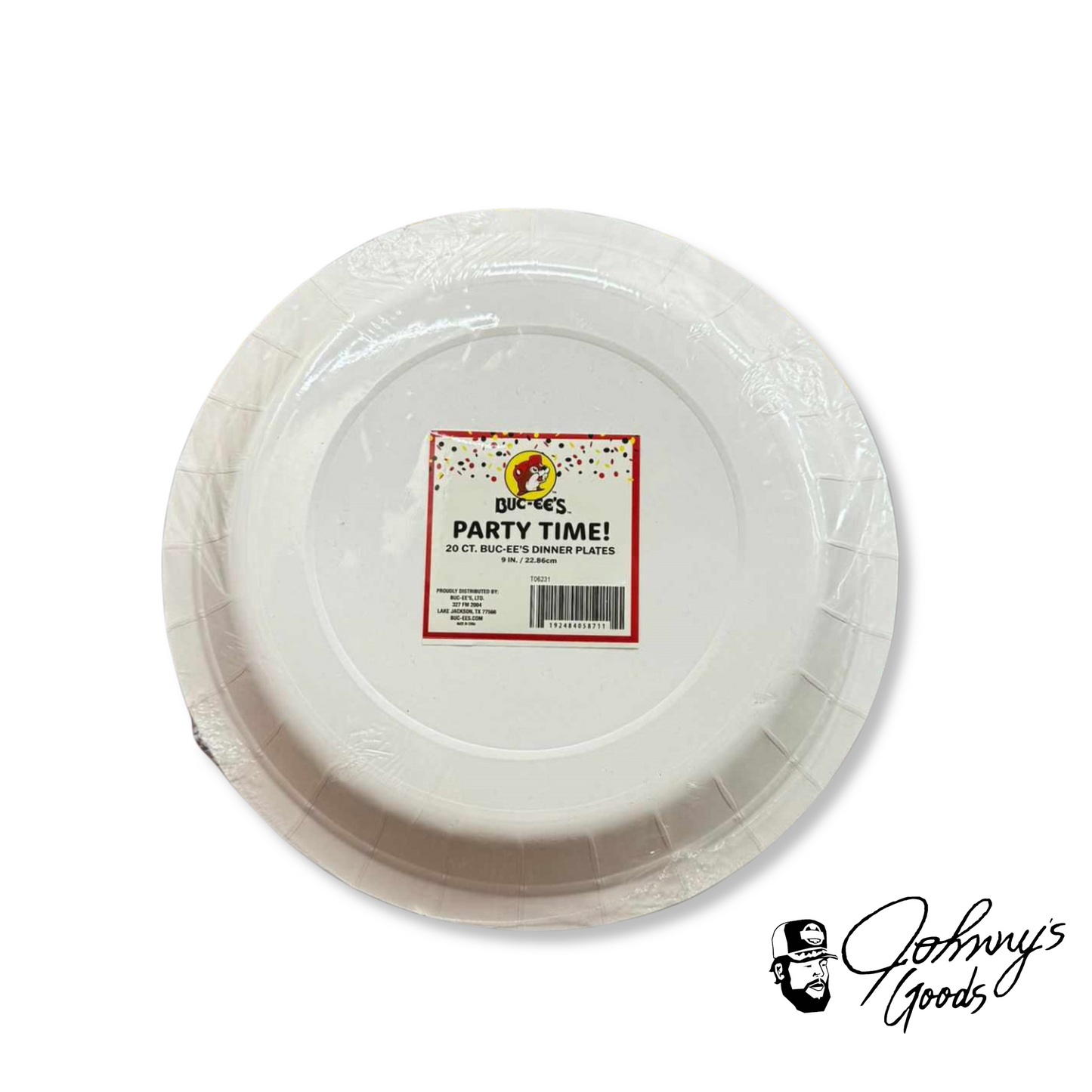 Buc-ee's Dinner Plates Party Time buc ees buc ee's bucees buccees buc-ees