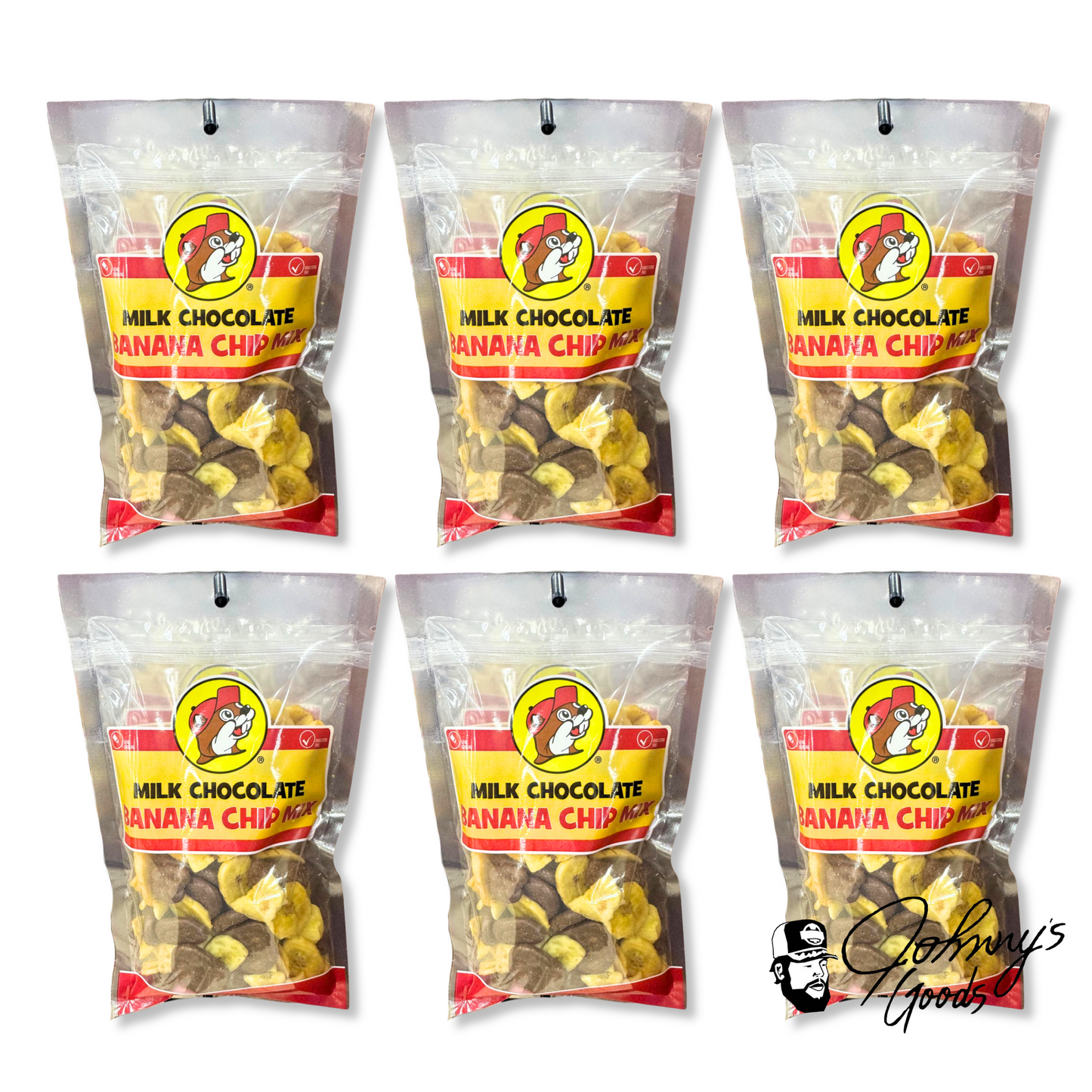 Buc-ee's Milk Chocolate Banana Chip Mix – Sweet & Crunchy Snack – Perfect for Sharing