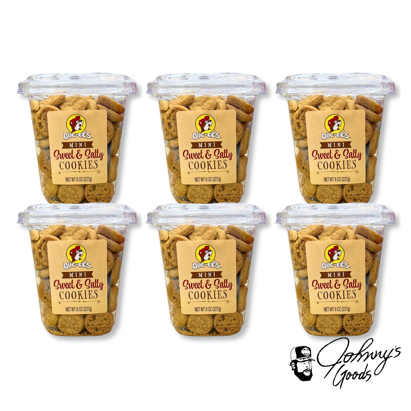 Savory Sweet Cookies, Fresh Baked Mini Cookies, Cookies for Sharing, Indulgent Mini Cookies, Buc-ee’s Snack Pack