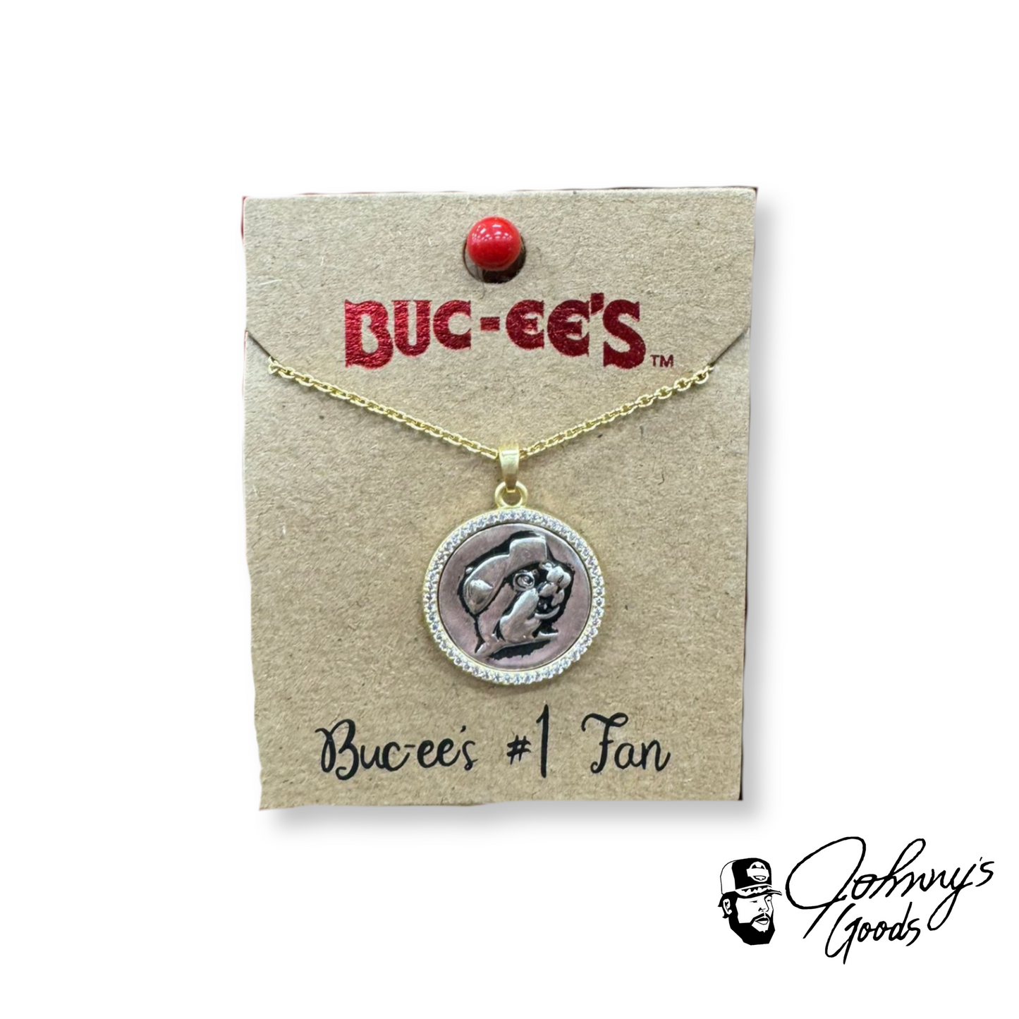 Buc-ee's Necklace Gold Silver