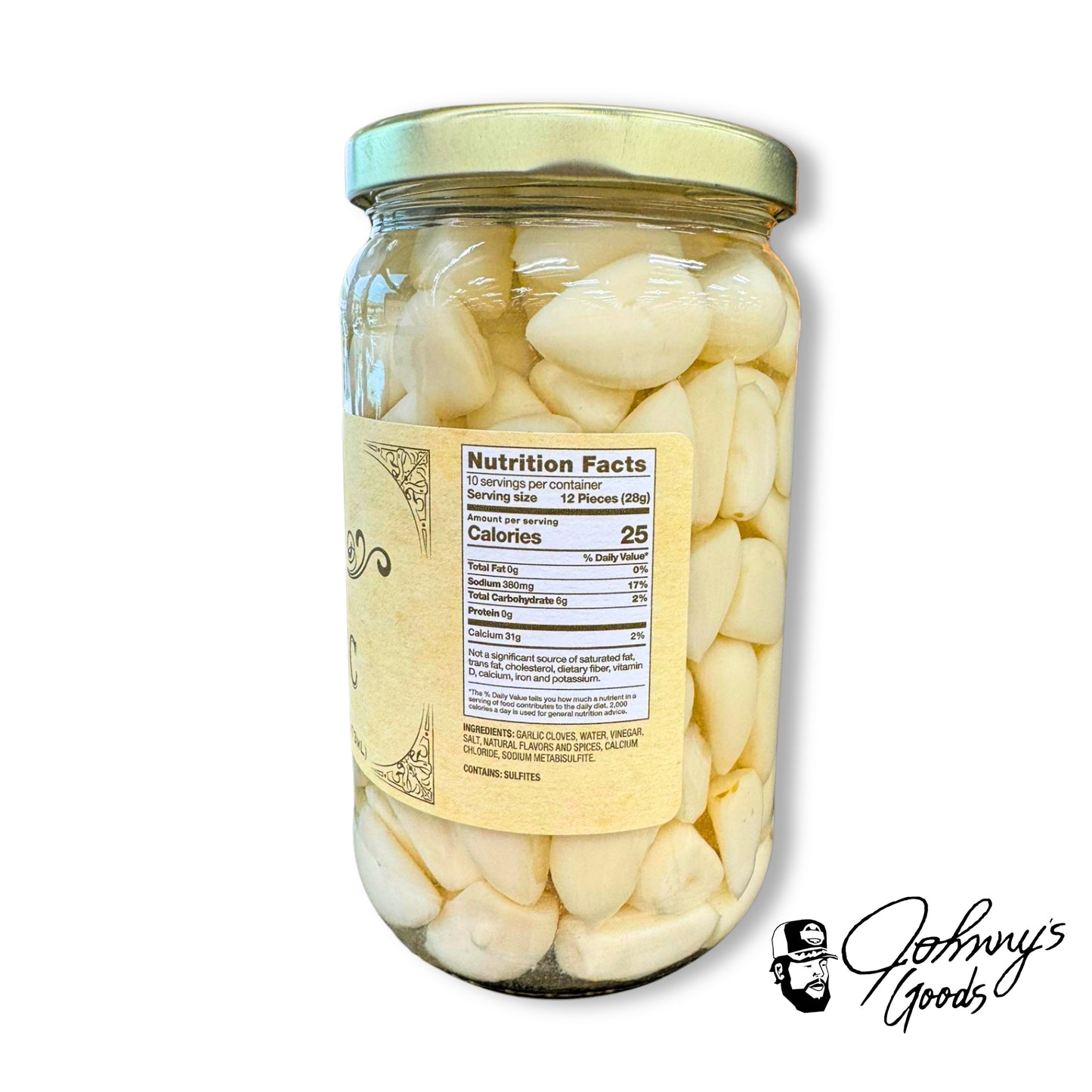 Bold Flavor Garlic, Garlic for Cooking, Buc-ee's Gourmet Snacks, Texas Pickled Garlic, Garlic Jar for Recipes
