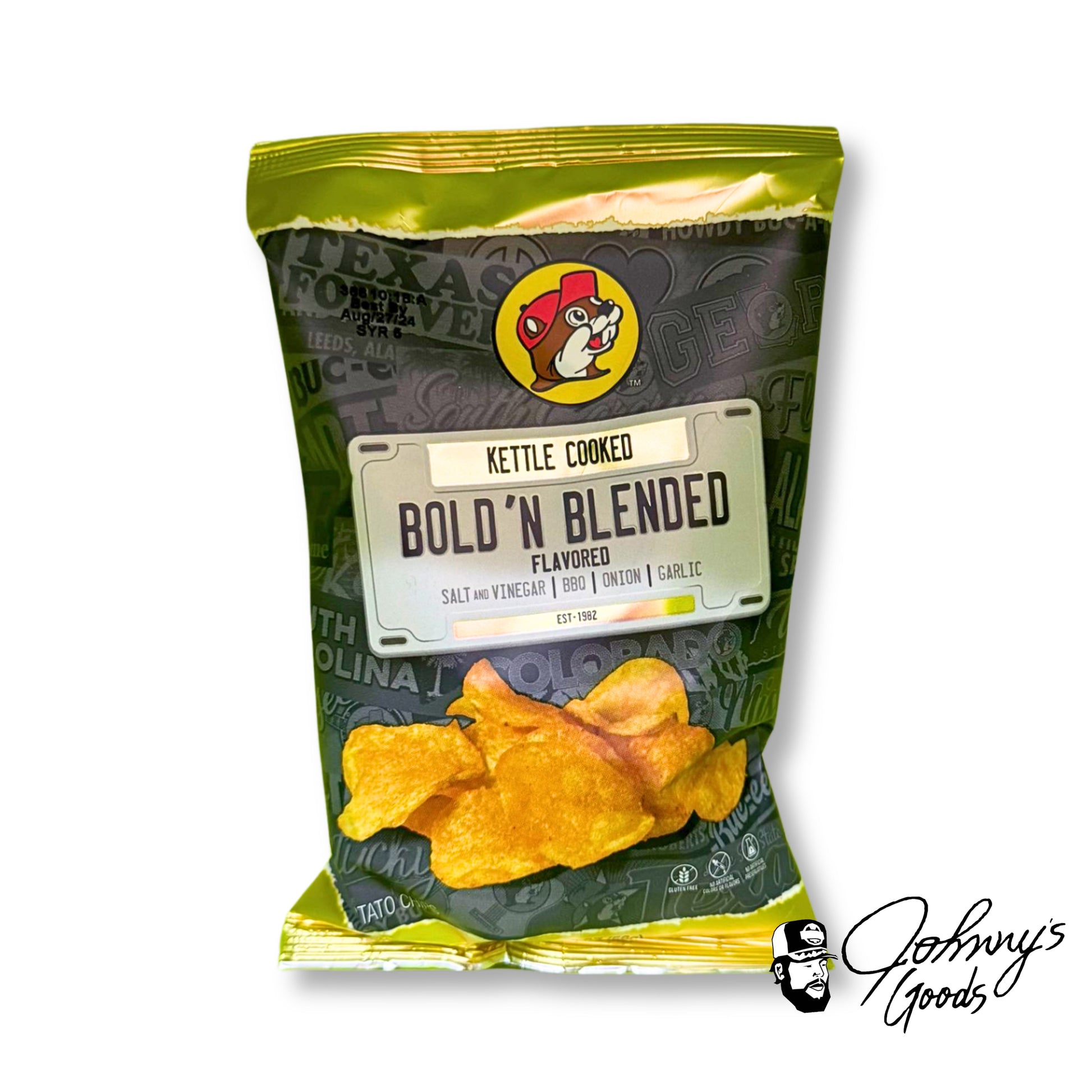 buc ee's potato chips snacks