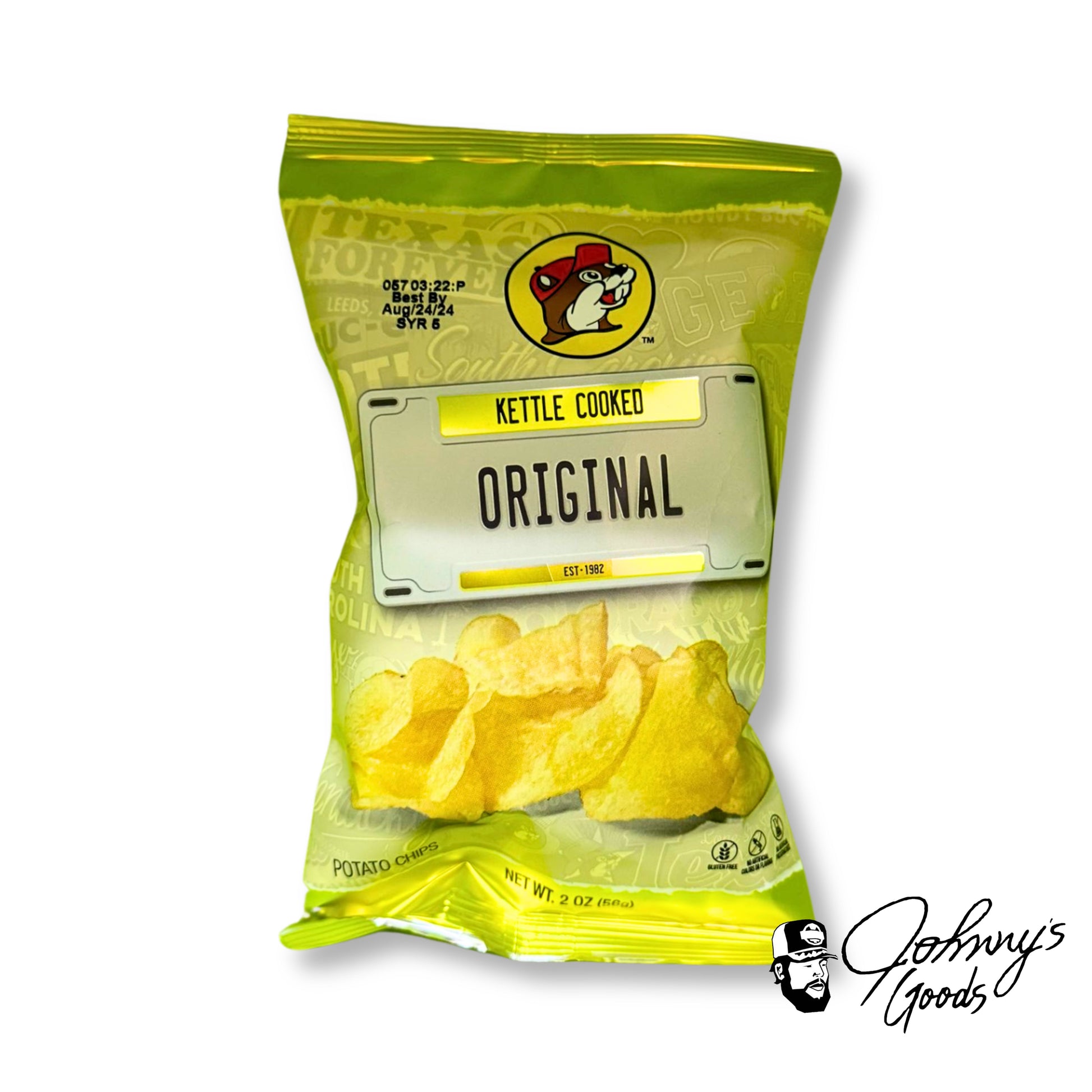 Bold Flavored Chips, Gourmet Kettle Chips, Buc-ee’s Potato Chips, Kettle Style Chips, Crispy Flavored Chips