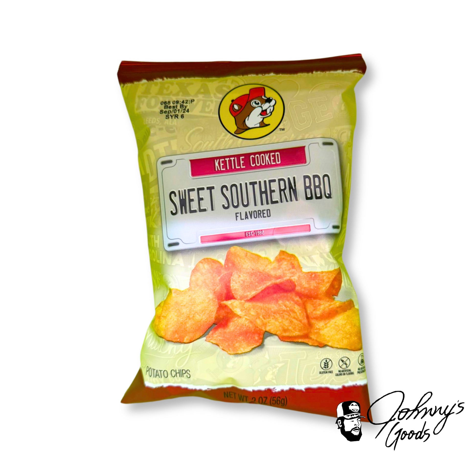 Buc-ee's Kettle Cooked Potato Chips Flavored buc ee's bucees buccees buc-ees