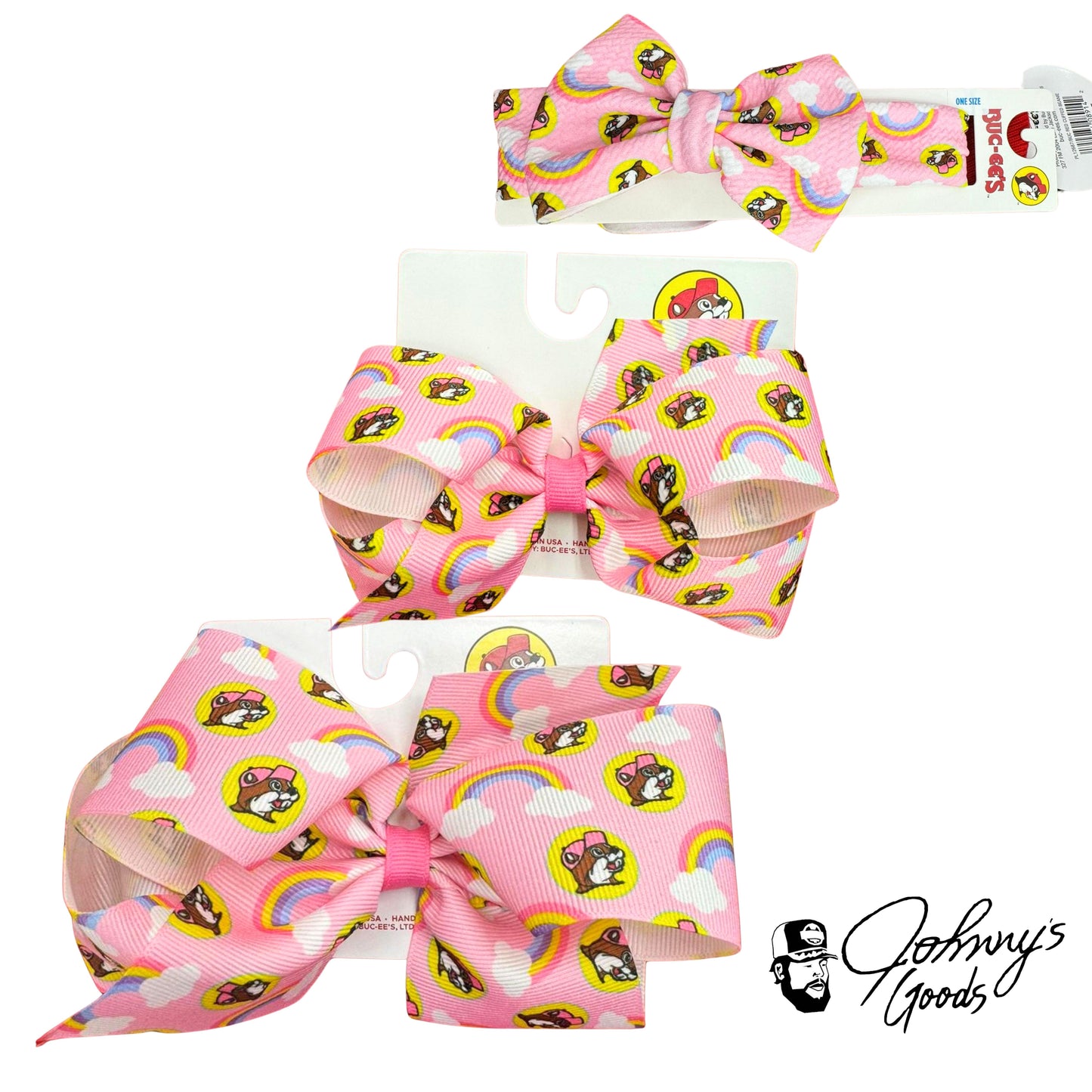 Buc-ee's Rainbow Hair Accessories buc ees buc ee's bucees buccees buc-ees